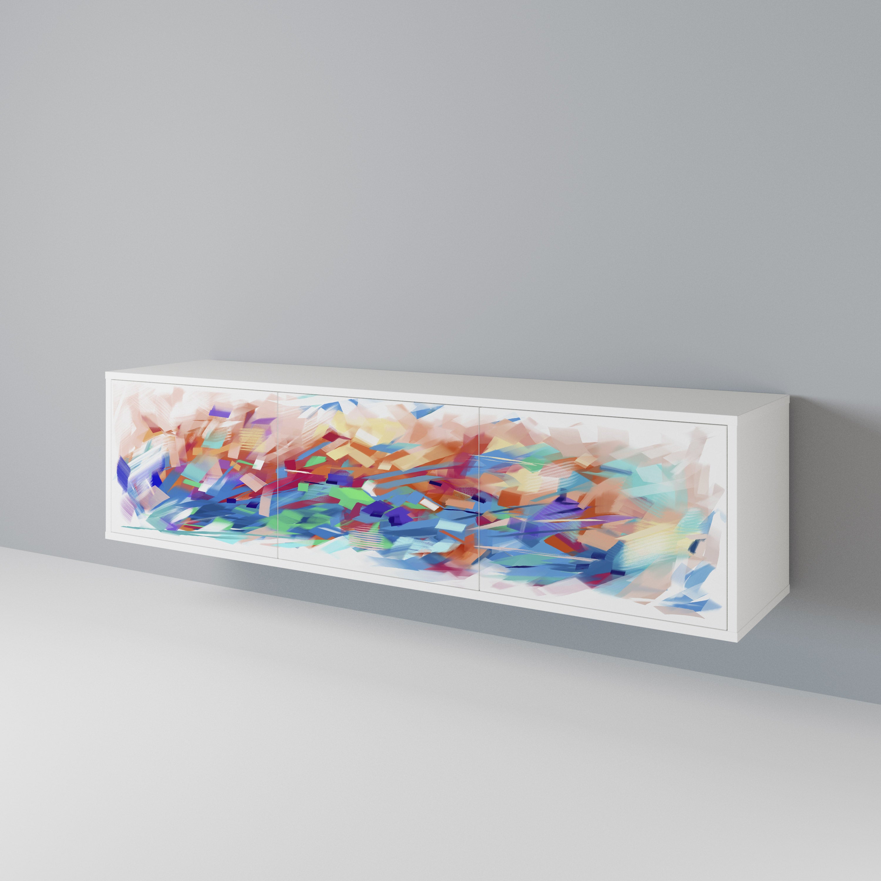 FINESSE MASH-UP 3-Door TV Cabinet