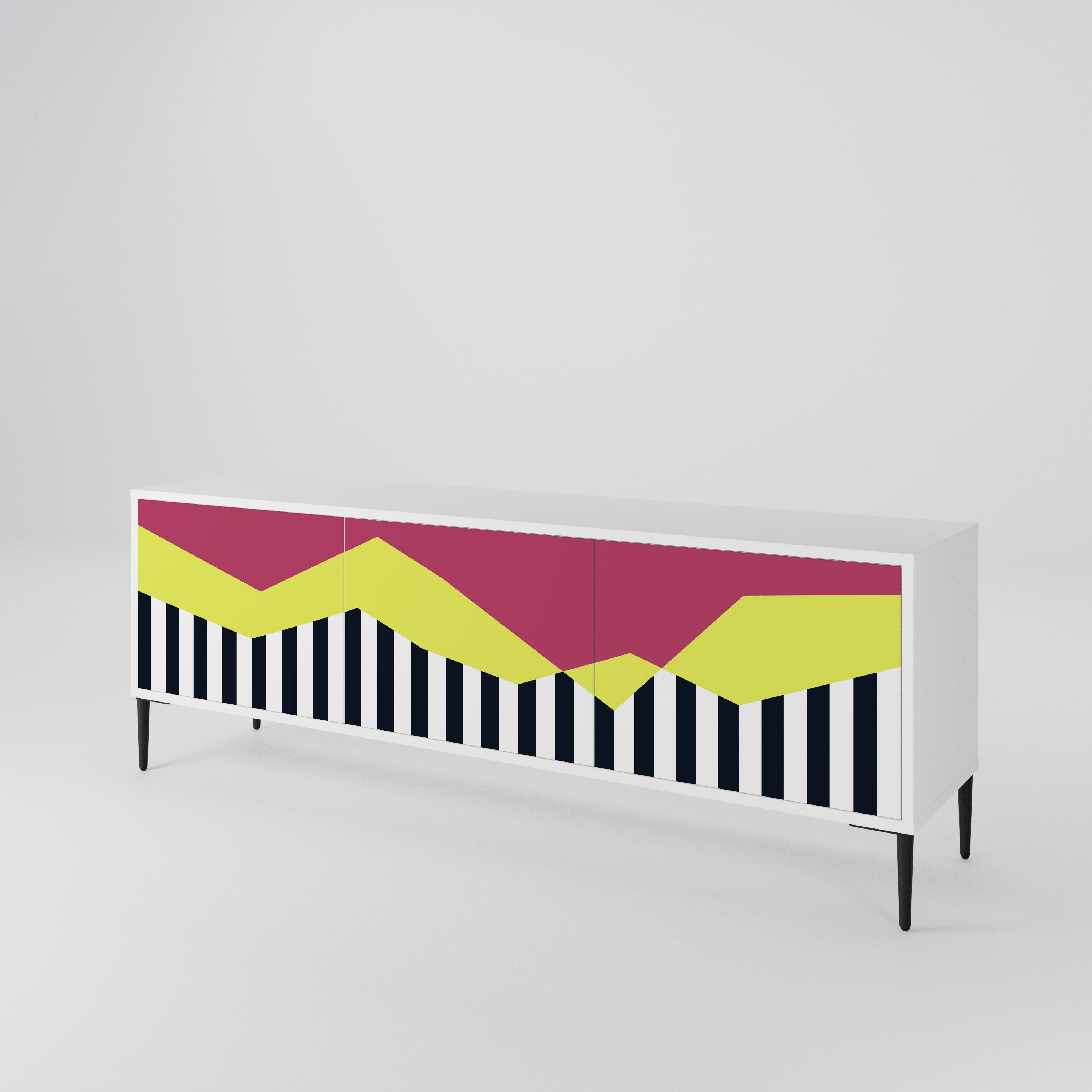 PIANO FANTASY 3-Door TV Cabinet