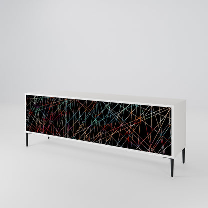 LUMINOUS SNARE 3-Door TV Cabinet