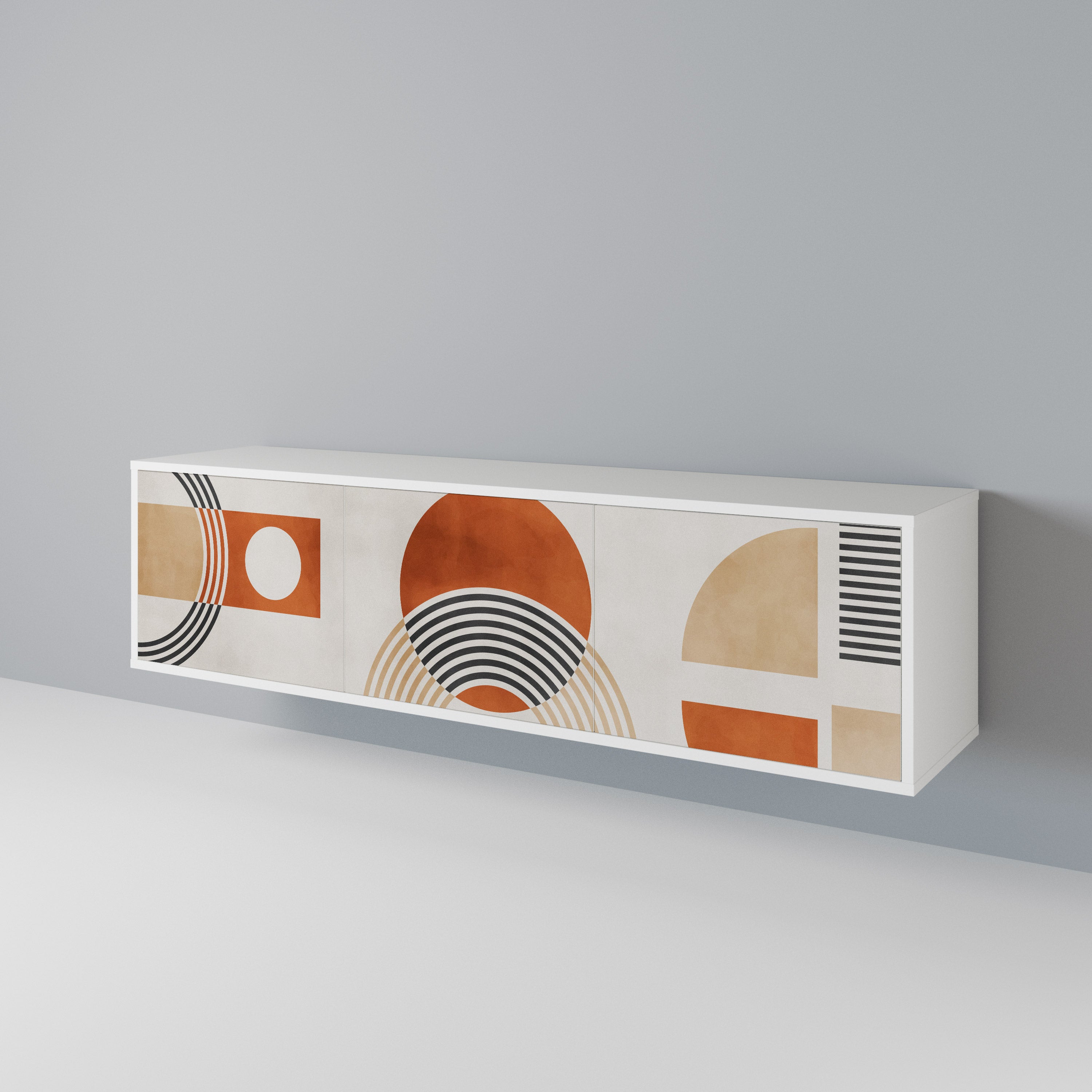 SPACE AROUND TV-bänk med 3 dörrar