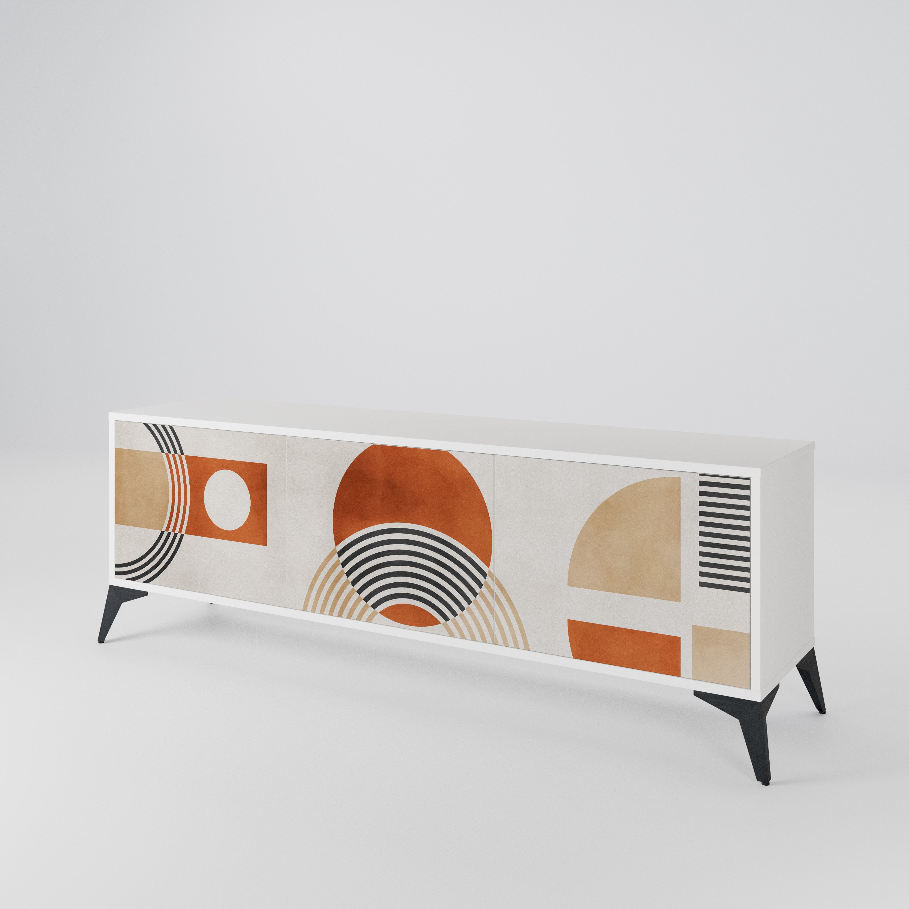 SPACE AROUND TV-bänk med 3 dörrar