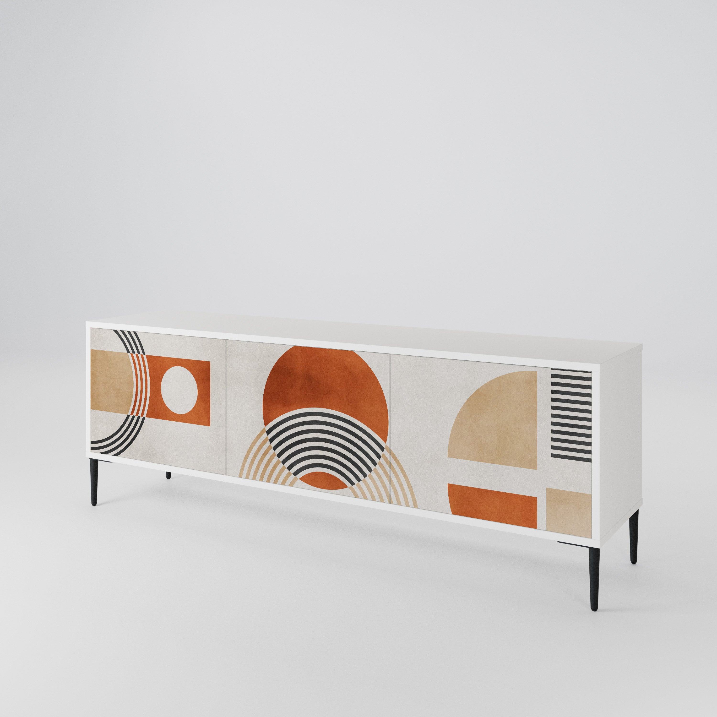 SPACE AROUND TV-bänk med 3 dörrar