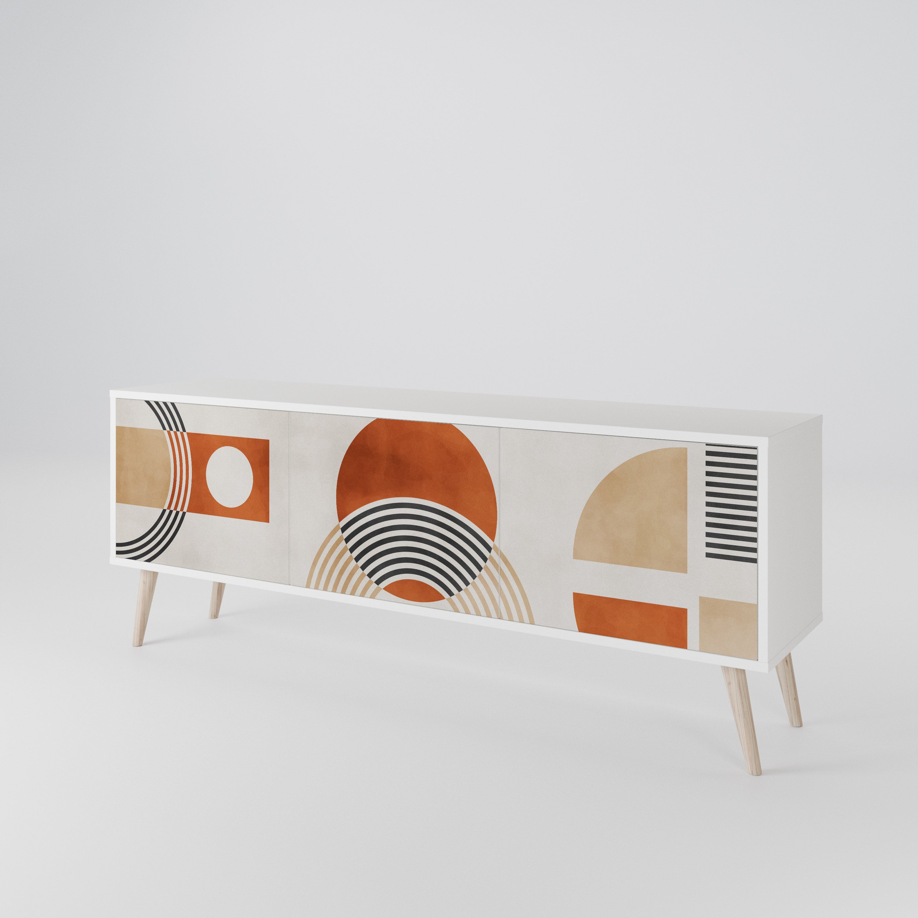 SPACE AROUND TV-bänk med 3 dörrar