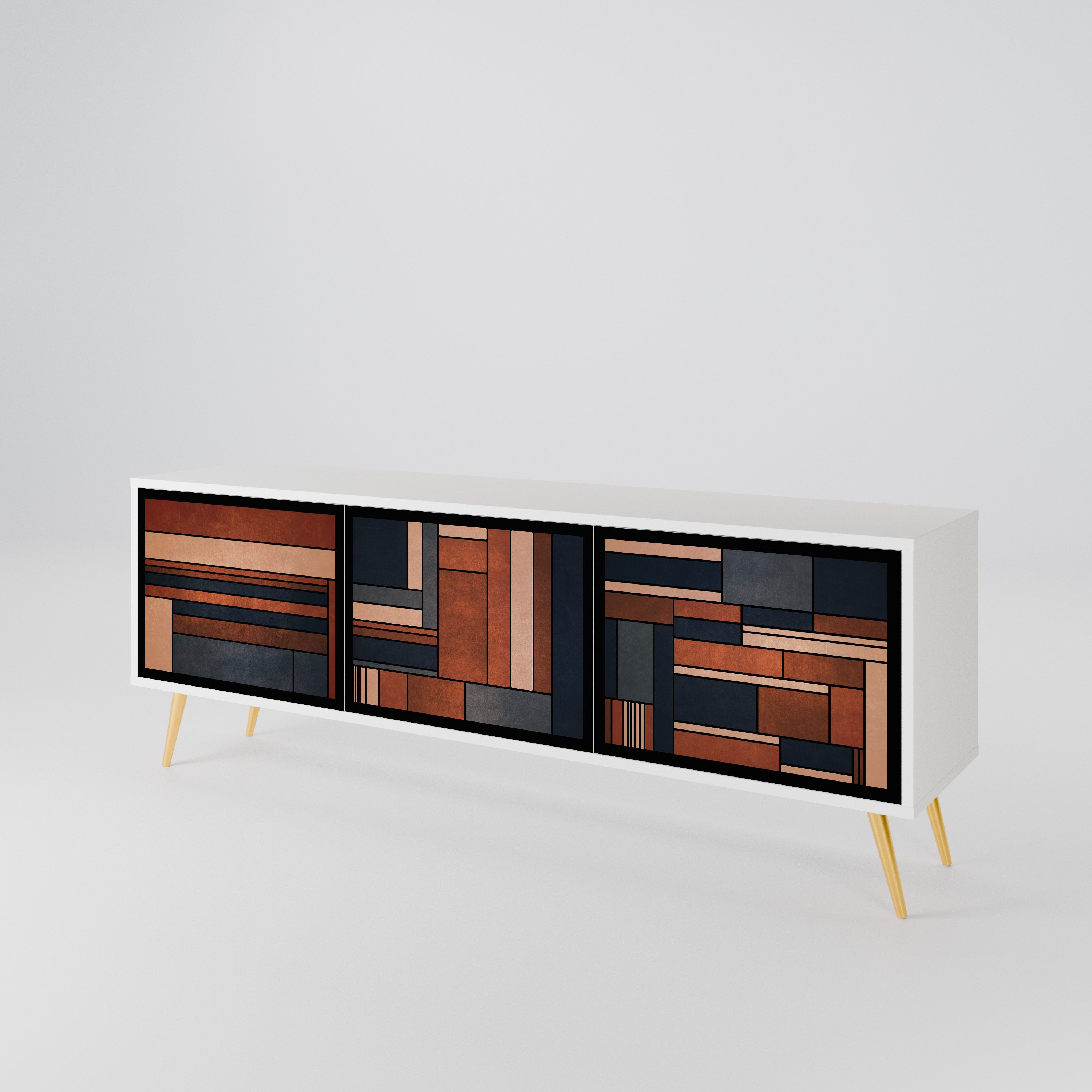 INTREPID FORMATION 3-Door TV Cabinet