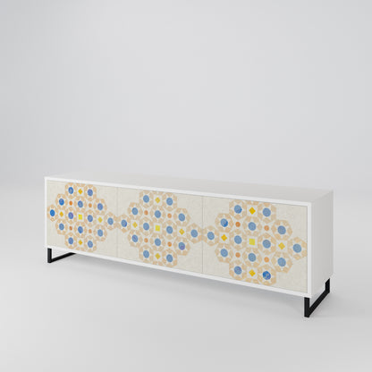 PATTERNED PRISM 3-türiges TV-Lowboard