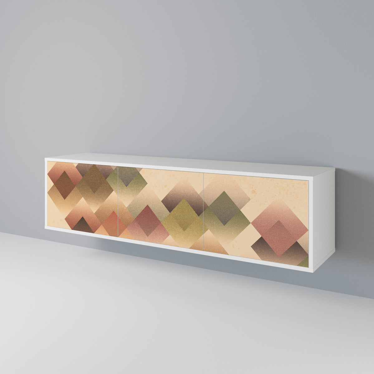 GEOMETRIC FUSION 3-türiges TV-Lowboard