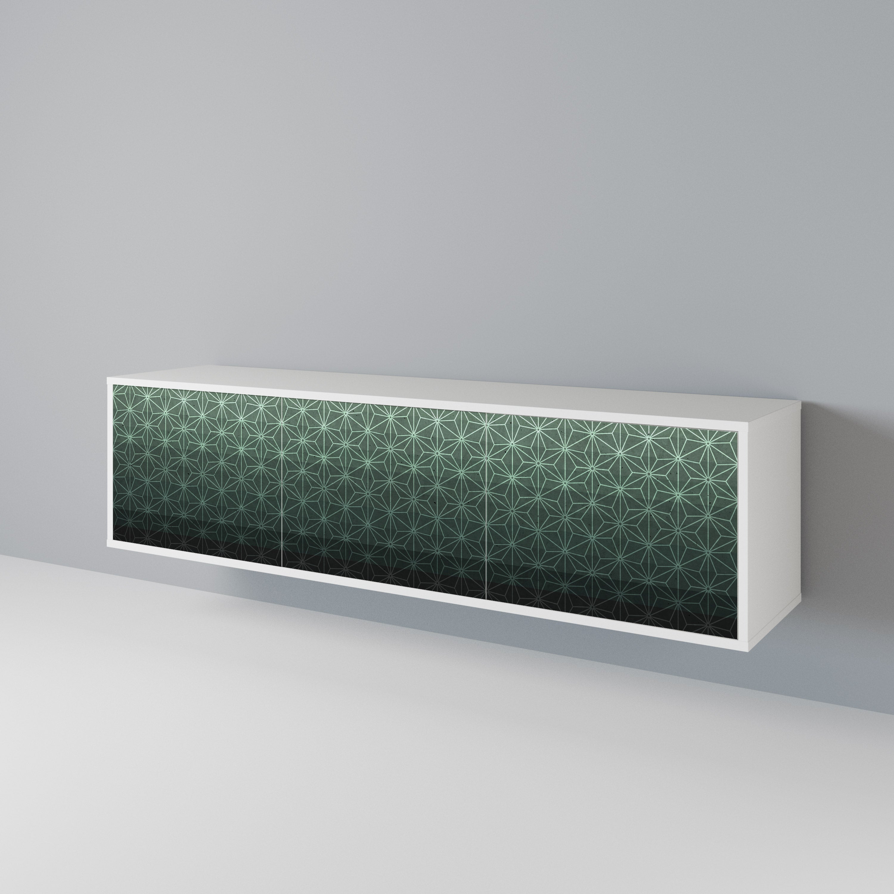 ORNAMENTAL GLIMMER Móvel de TV de 3 Portas