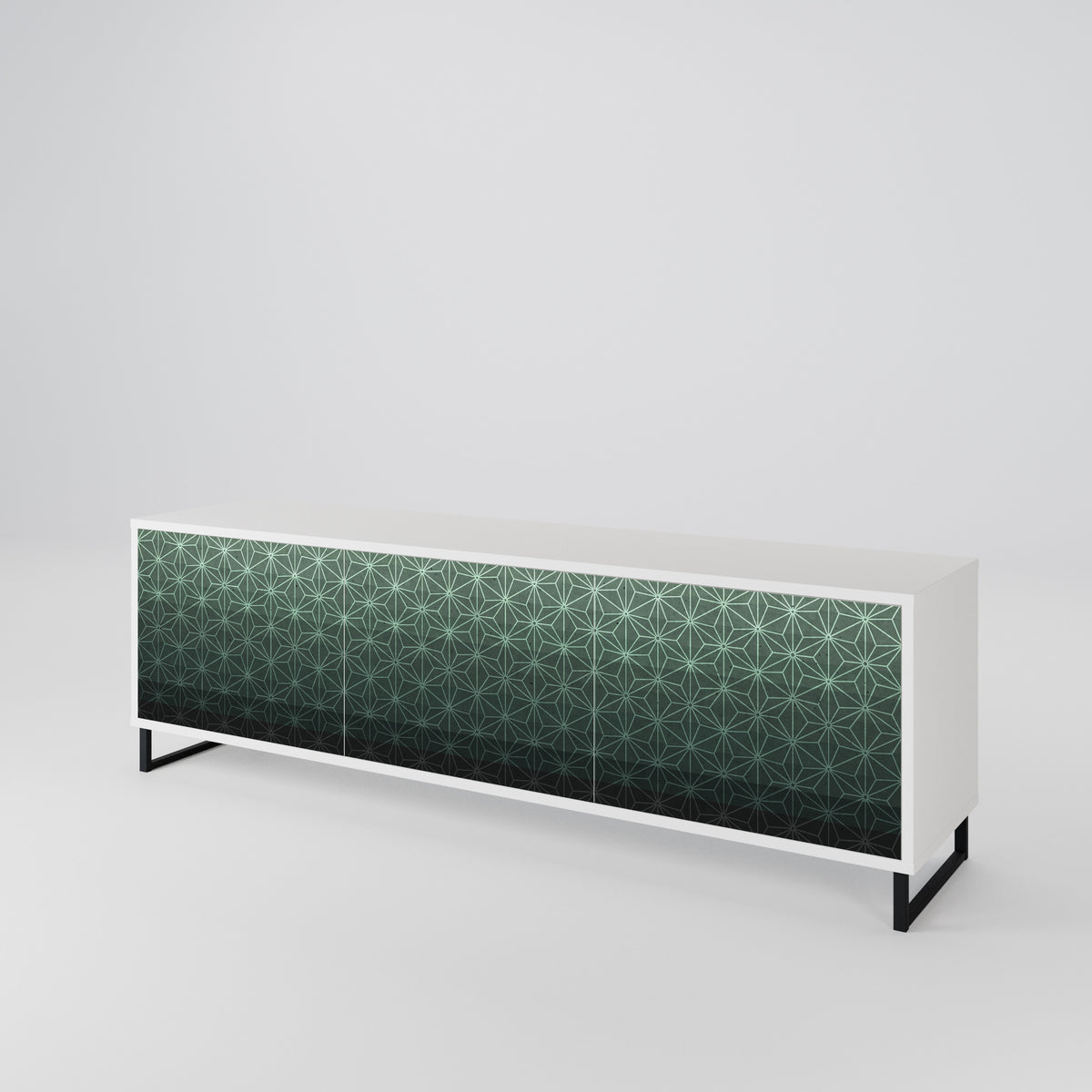 ORNAMENTAL GLIMMER 3-türiges TV-Lowboard