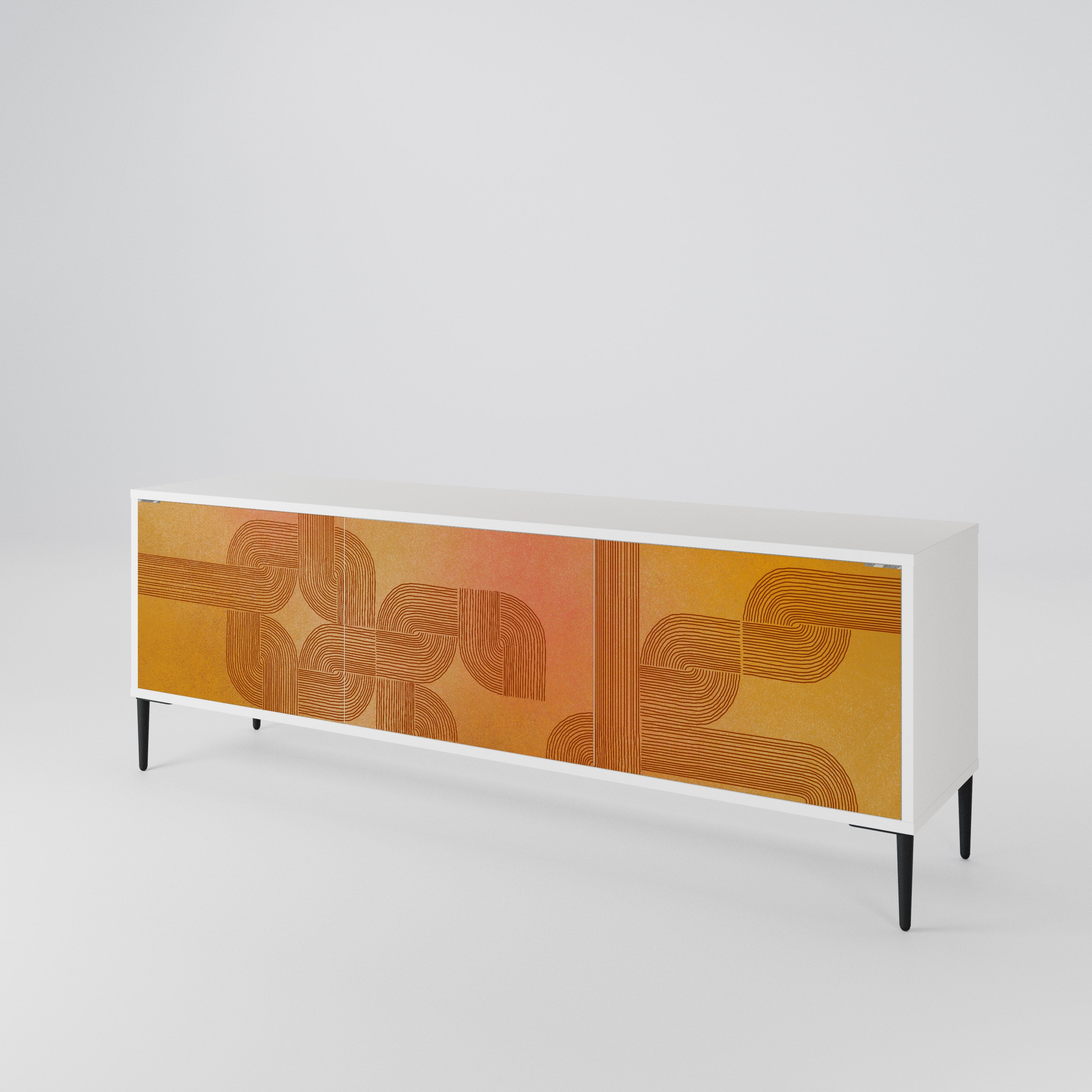 STRENGTHENING RELATION Mueble de TV de 3 Puertas