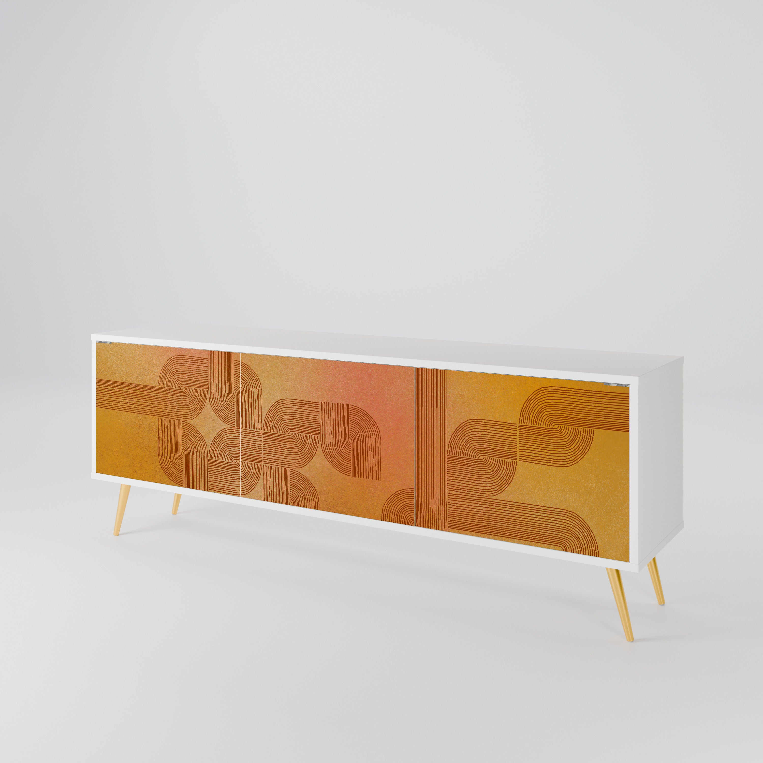 STRENGTHENING RELATION Mueble de TV de 3 Puertas