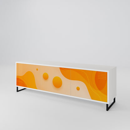 ORANGE ARRANGEMENT Mueble de TV de 3 Puertas