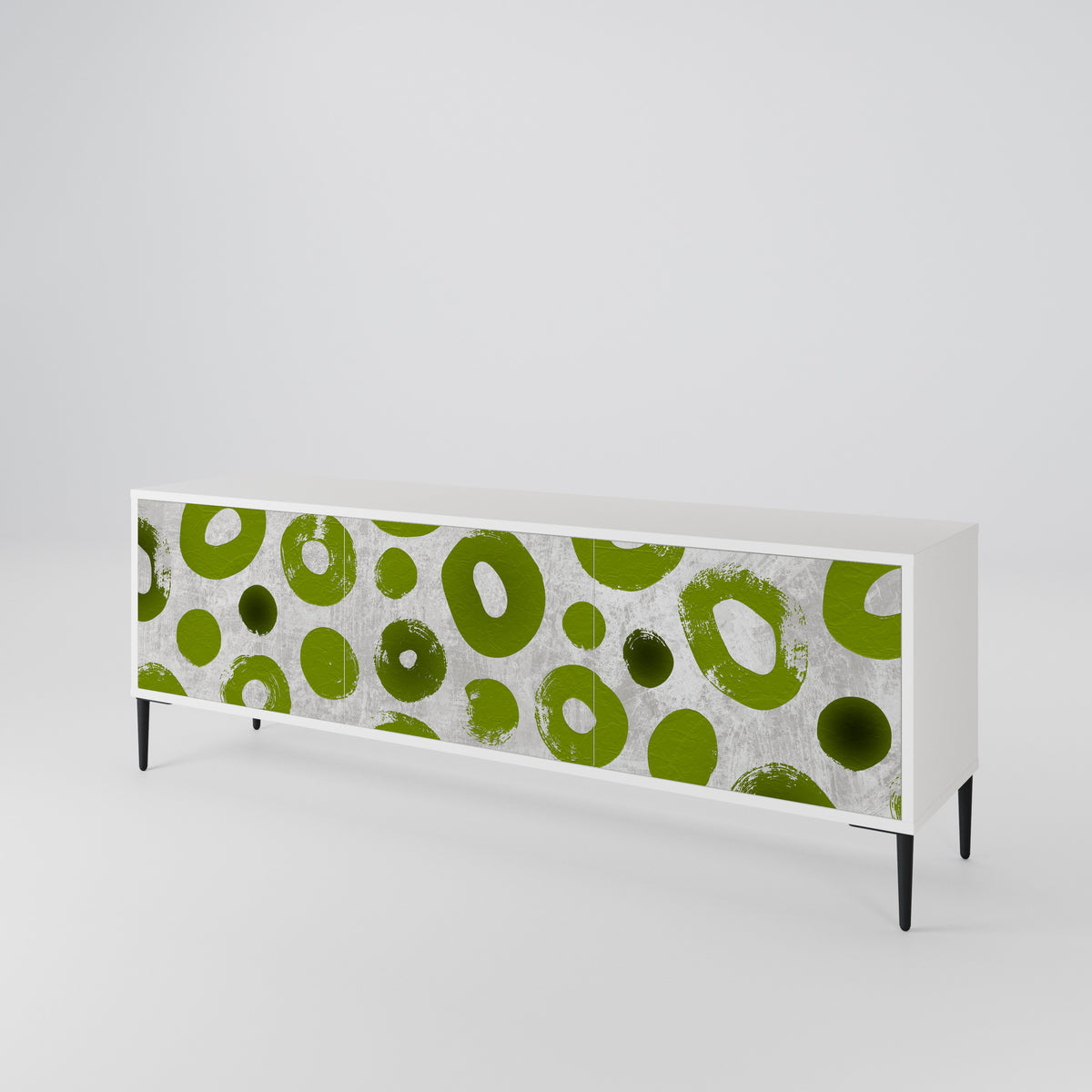 GREEN RHAPSODY 3-Door TV Cabinet