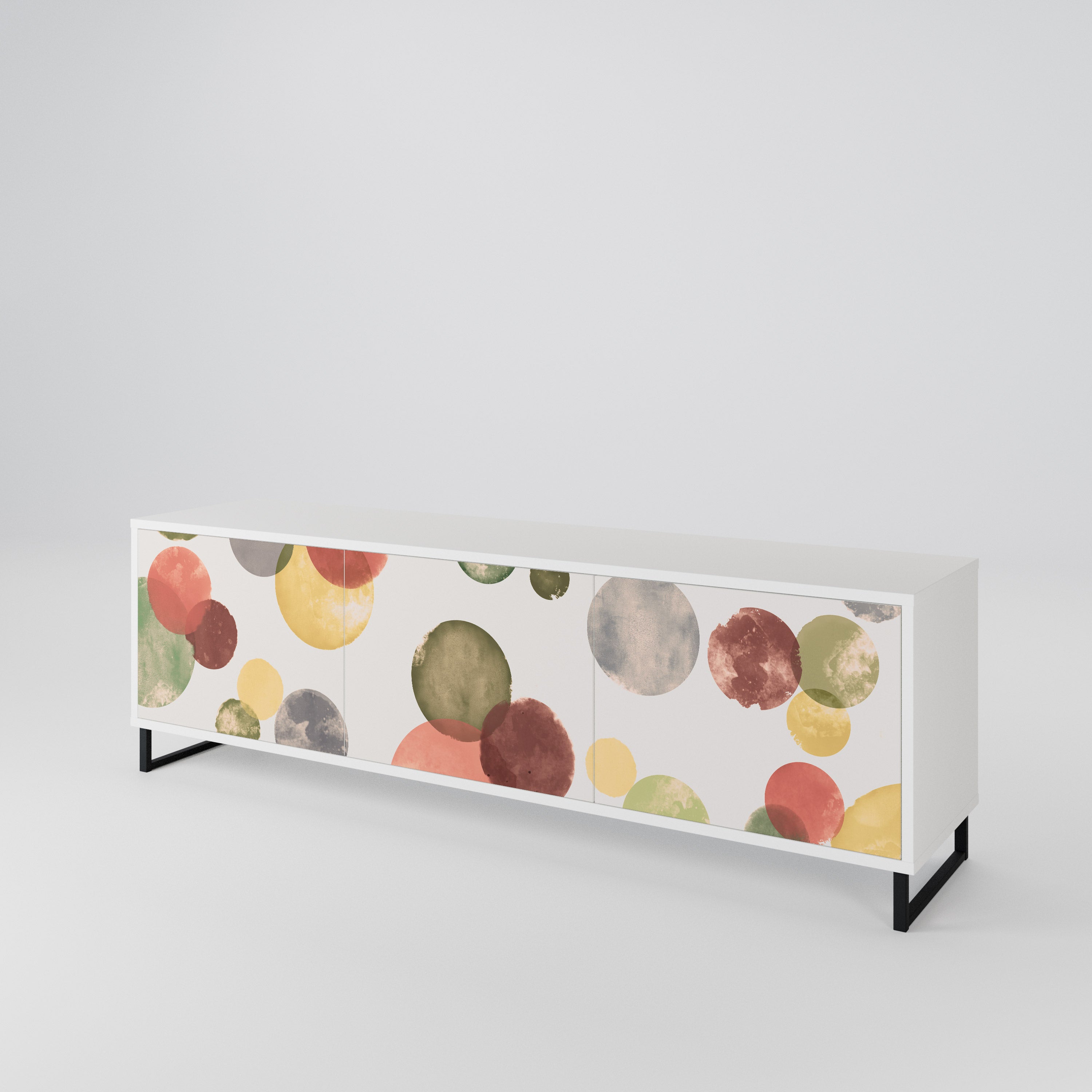 FLEETING HAPPINESS Mueble de TV de 3 Puertas