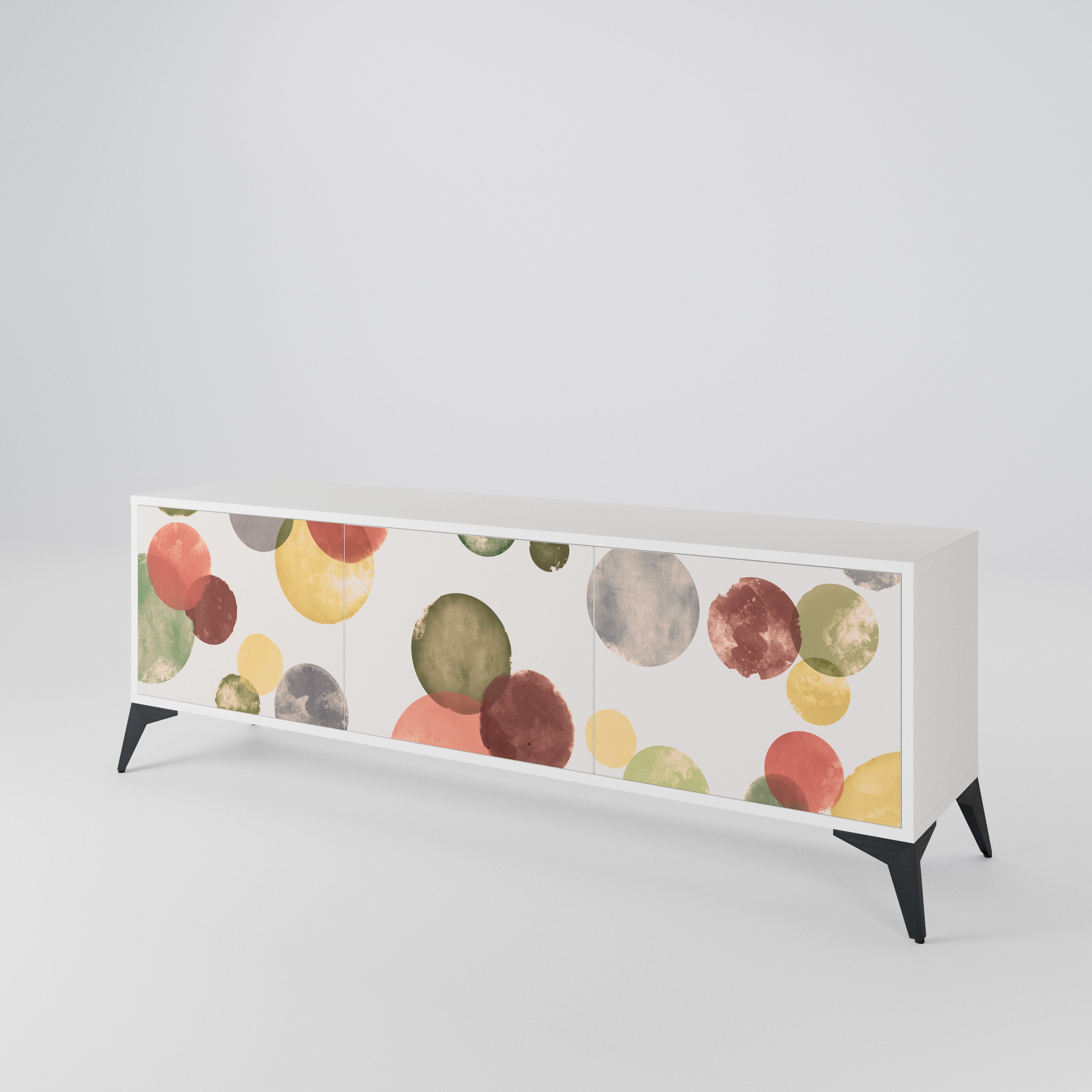FLEETING HAPPINESS Mueble de TV de 3 Puertas