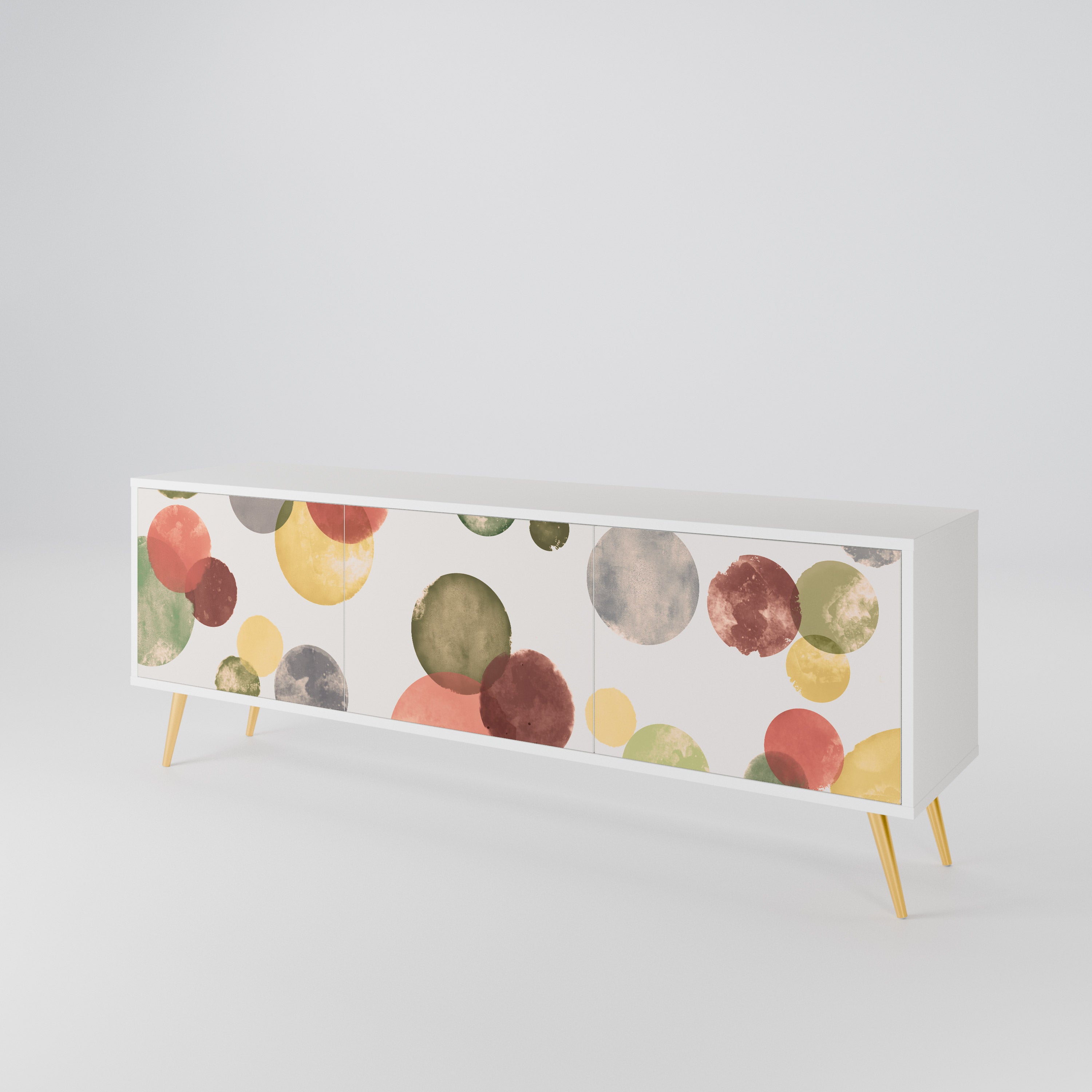FLEETING HAPPINESS Mueble de TV de 3 Puertas