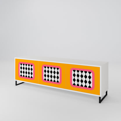 TEARS IN HEAVEN Mueble de TV de 3 Puertas