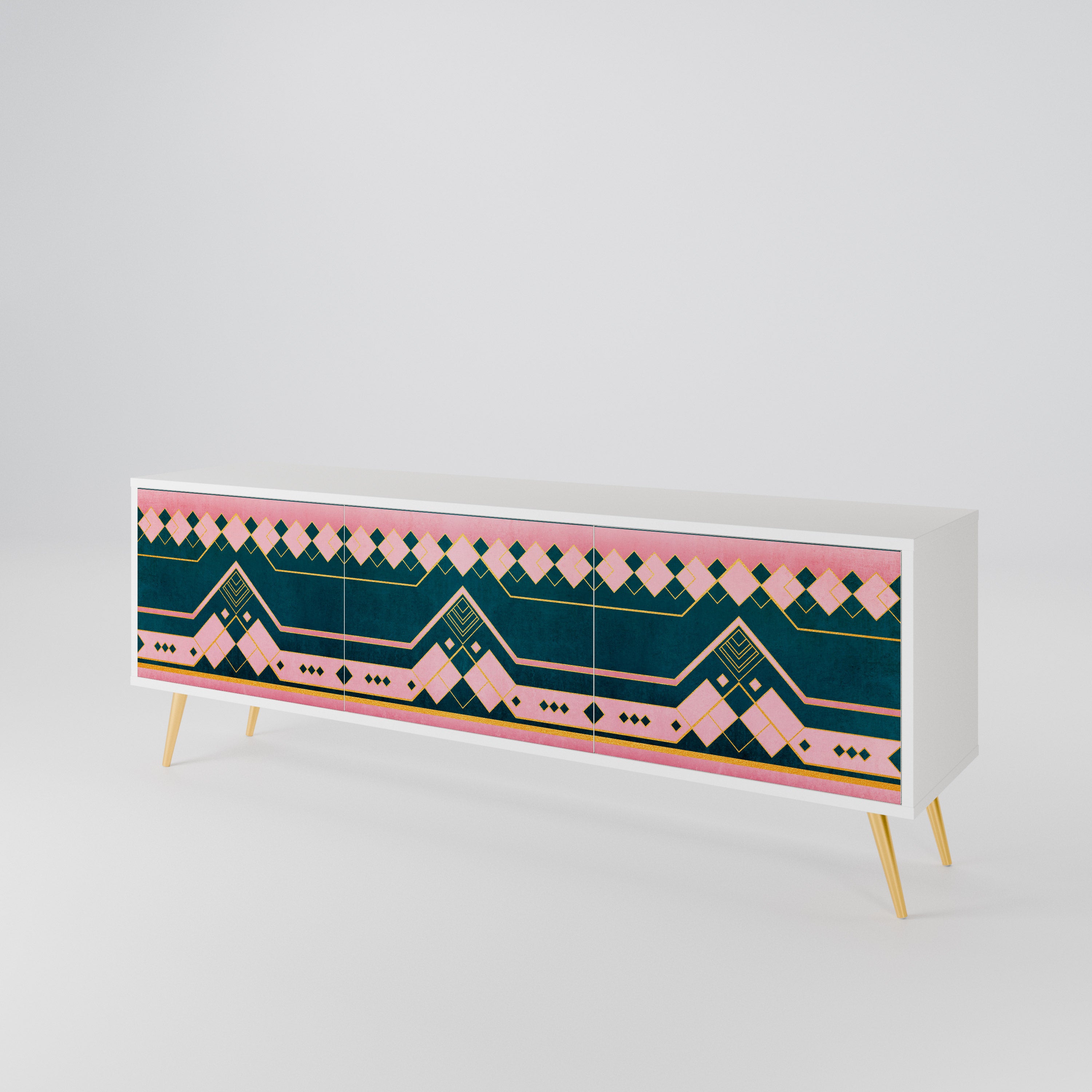 ROYAL COMPOSITION Mueble de TV de 3 Puertas