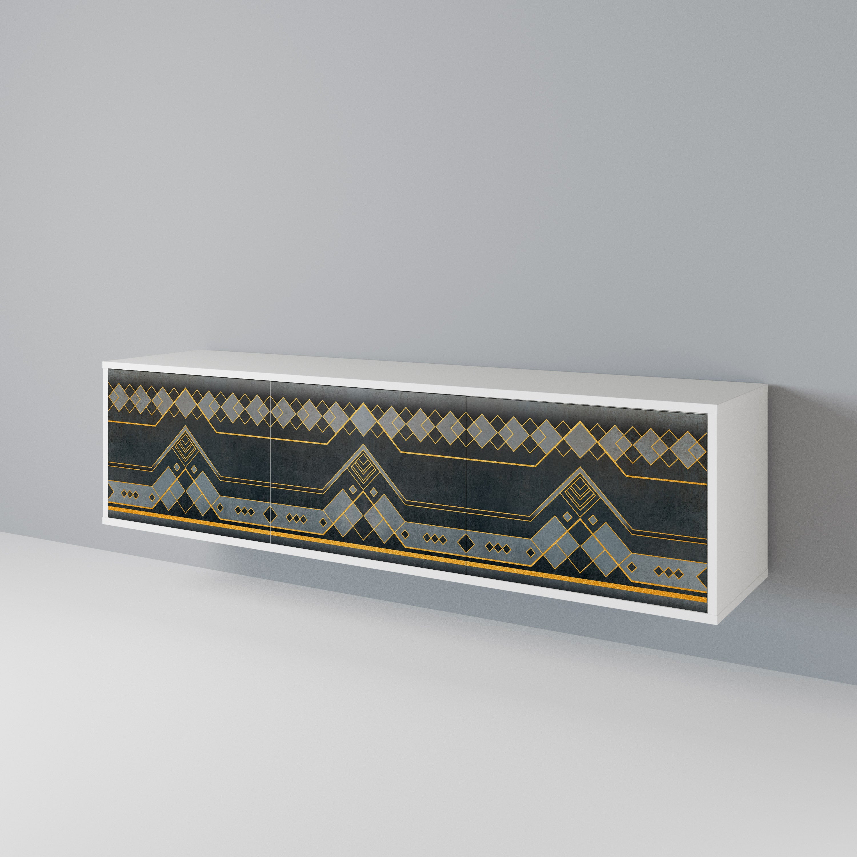 ROYAL ORDINARINESS Mueble de TV de 3 Puertas
