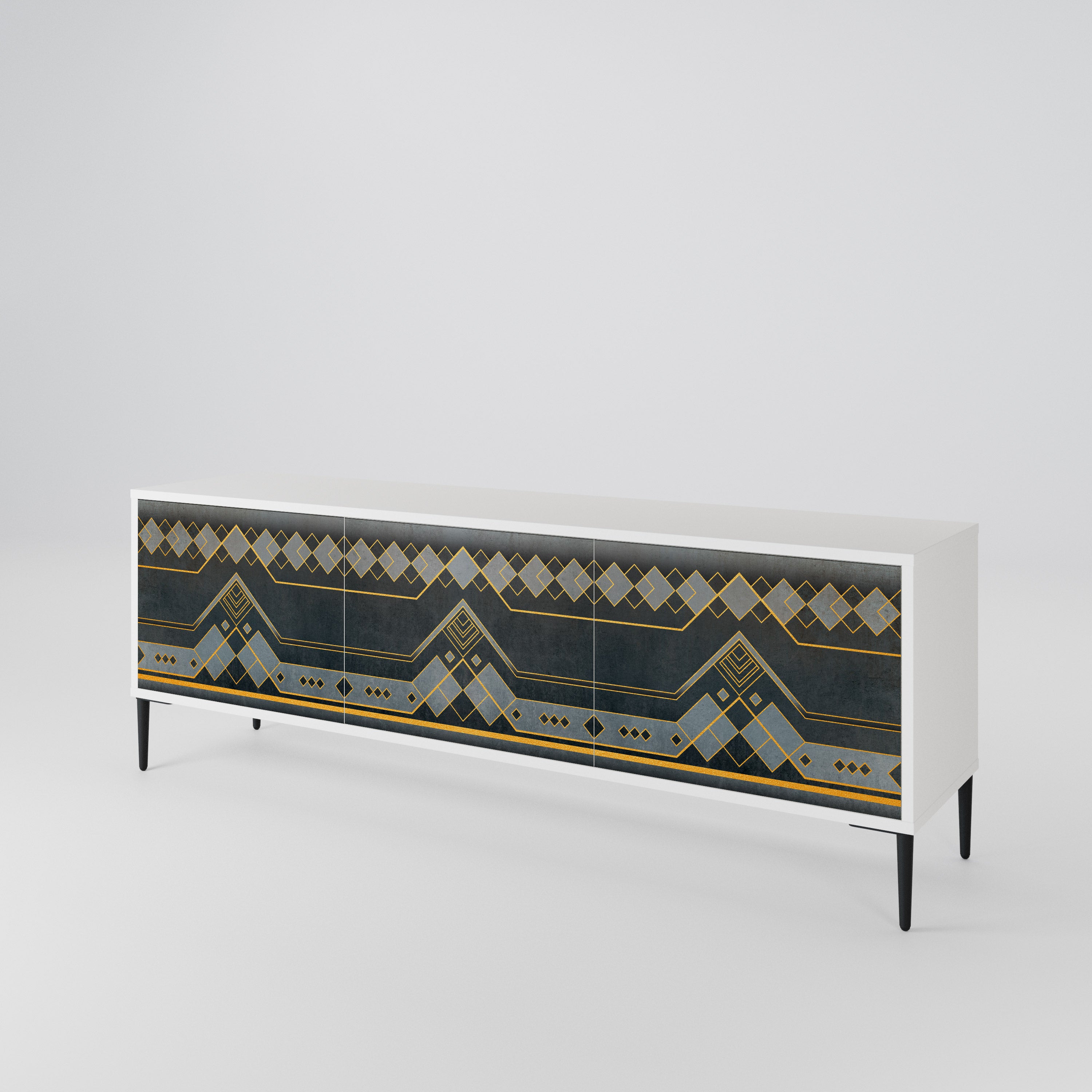 ROYAL ORDINARINESS Mueble de TV de 3 Puertas