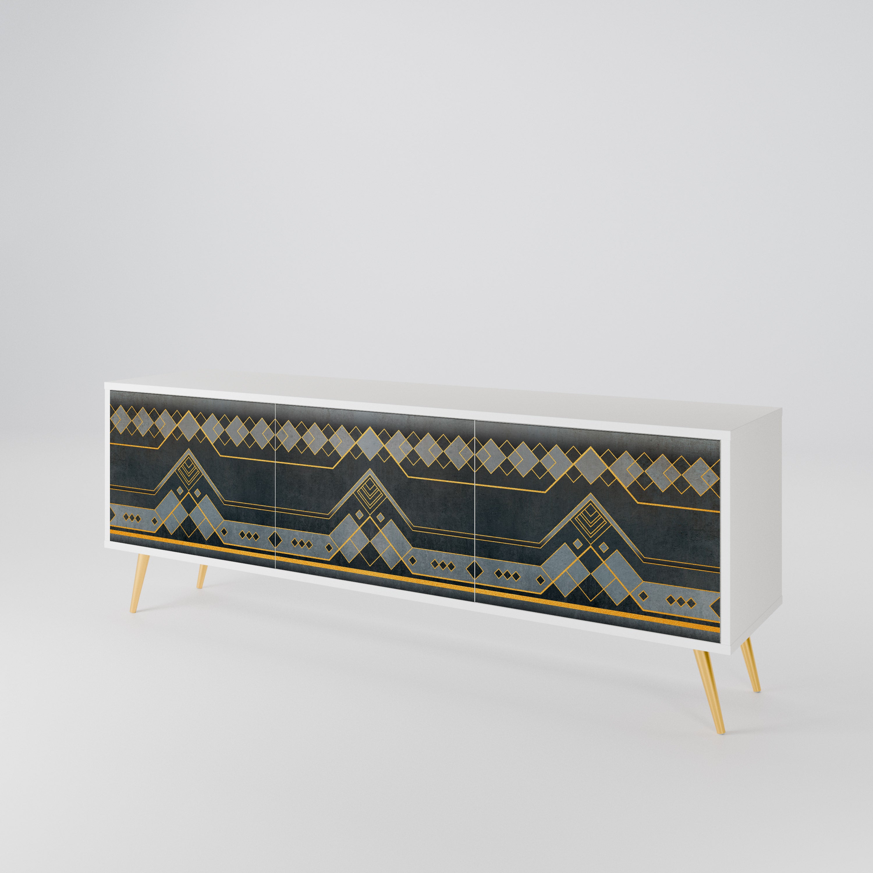 ROYAL ORDINARINESS Mueble de TV de 3 Puertas