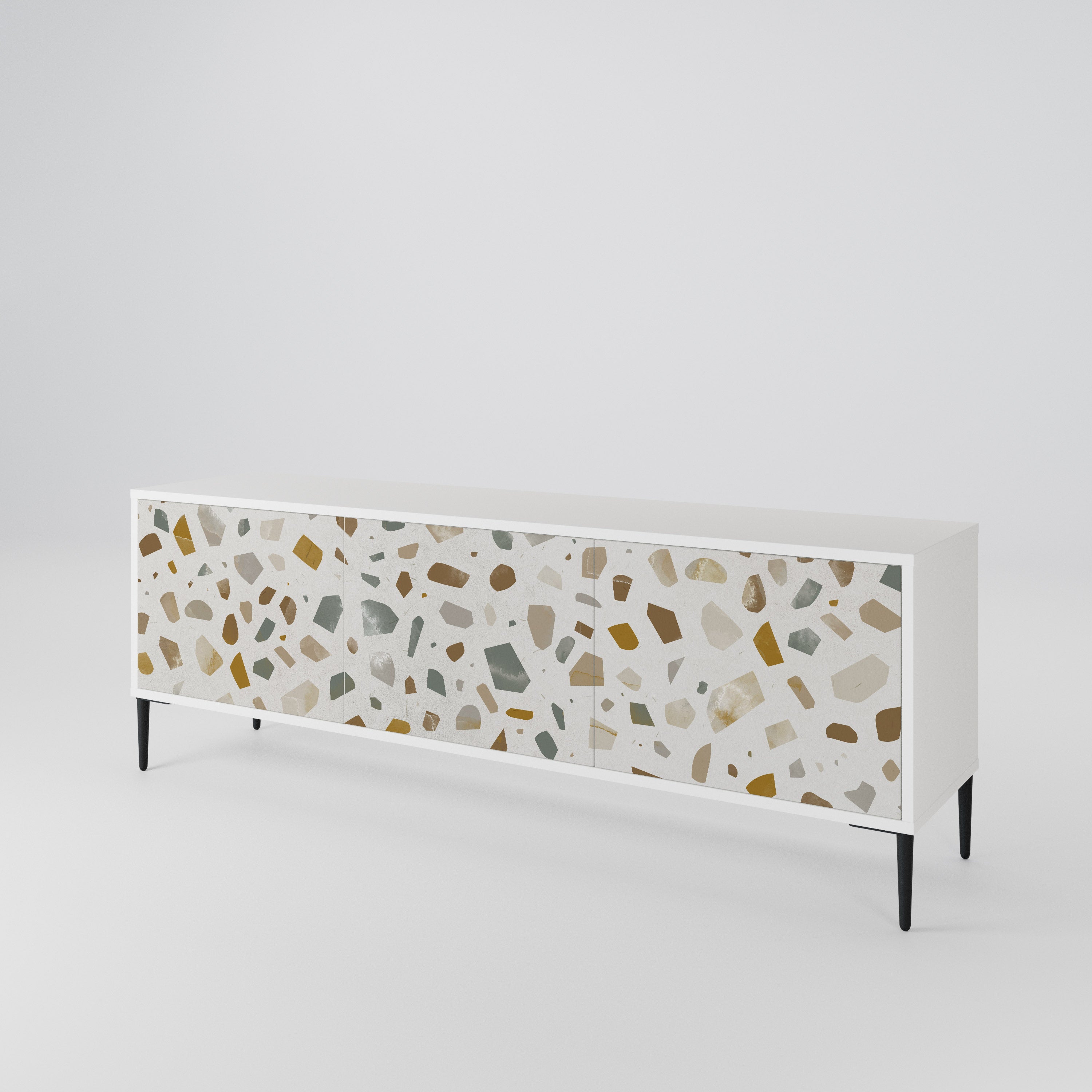 PIECES OF TOMORROW Mueble de TV de 3 Puertas