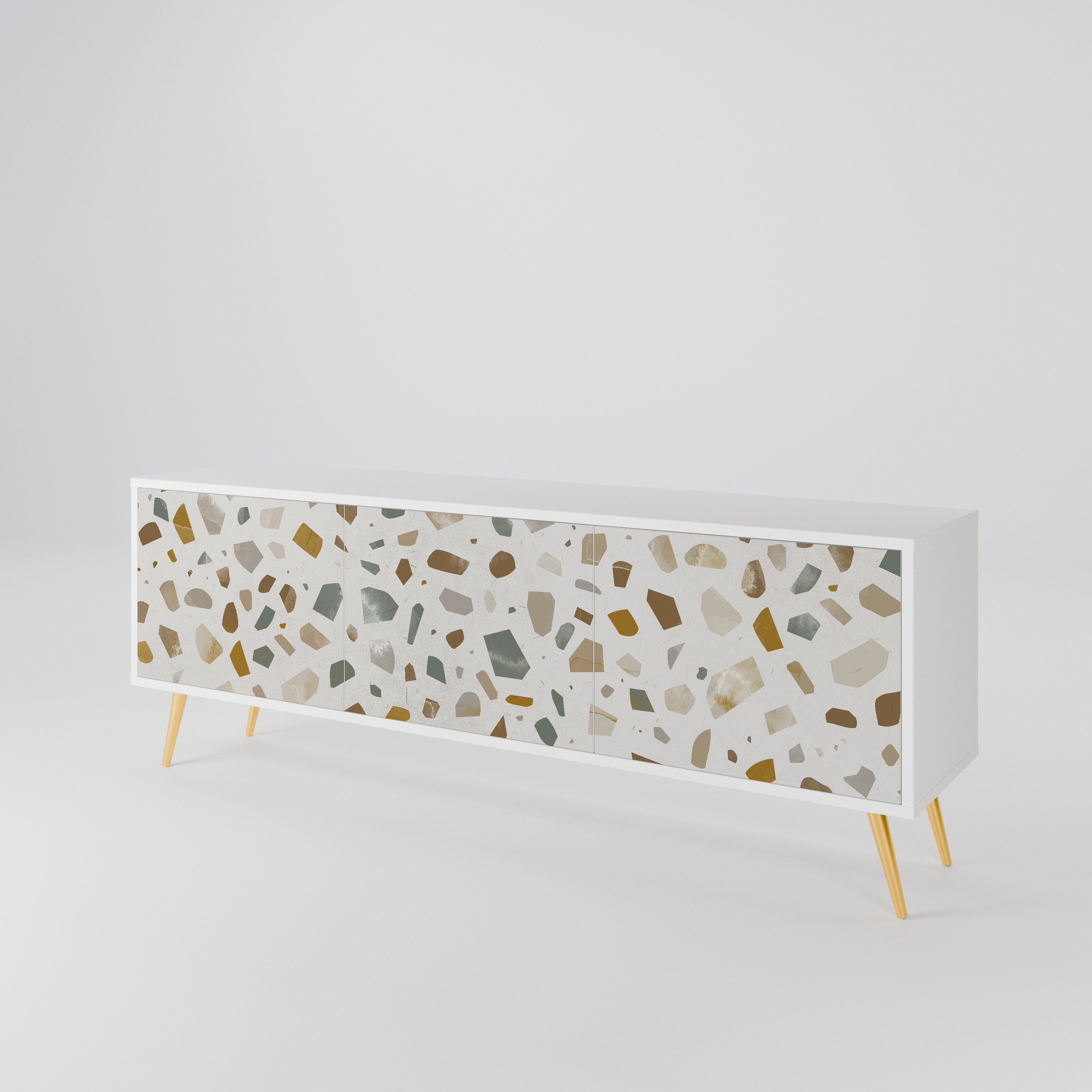PIECES OF TOMORROW Mueble de TV de 3 Puertas