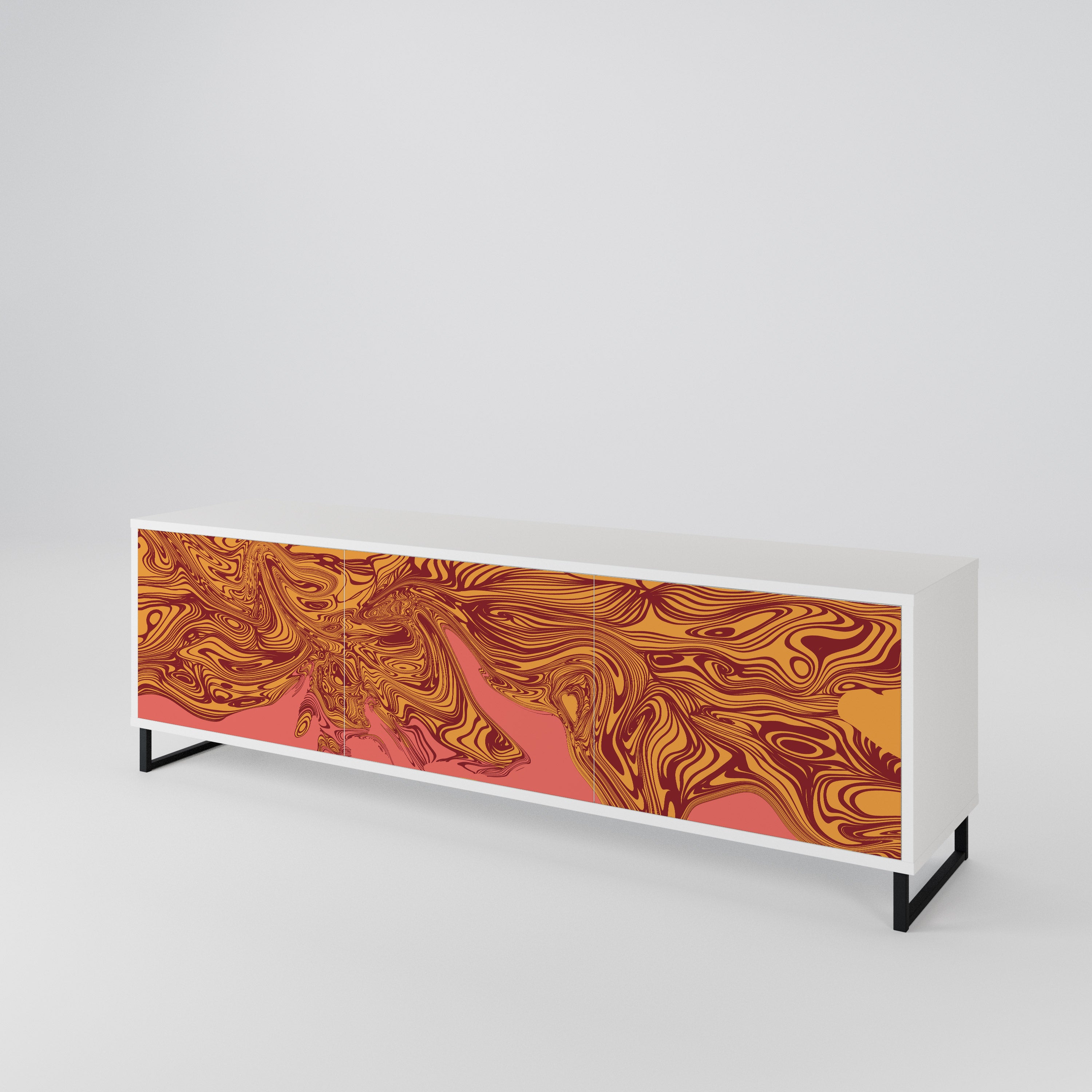 FLOATING THOUGHTS Mueble de TV de 3 Puertas