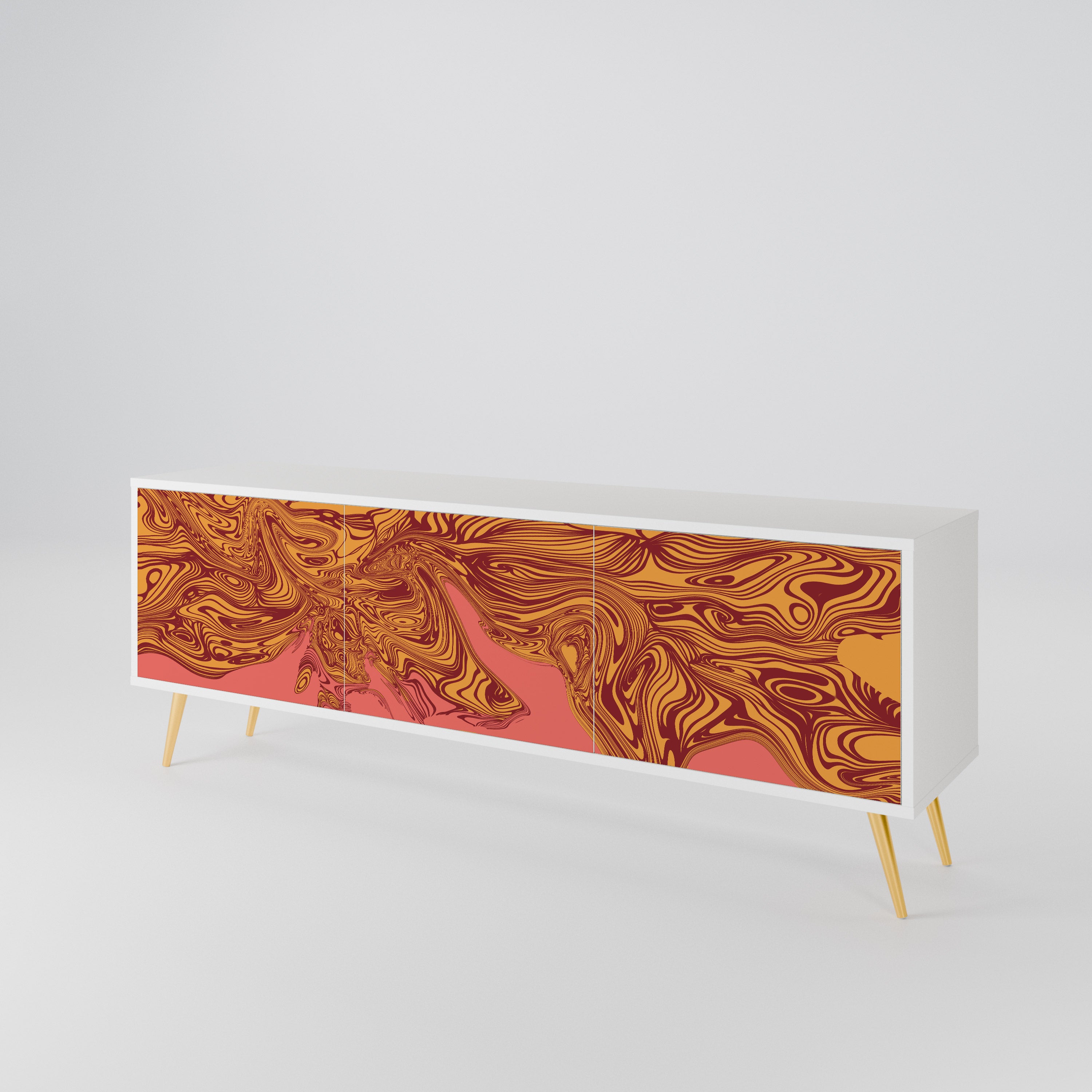 FLOATING THOUGHTS Mueble de TV de 3 Puertas