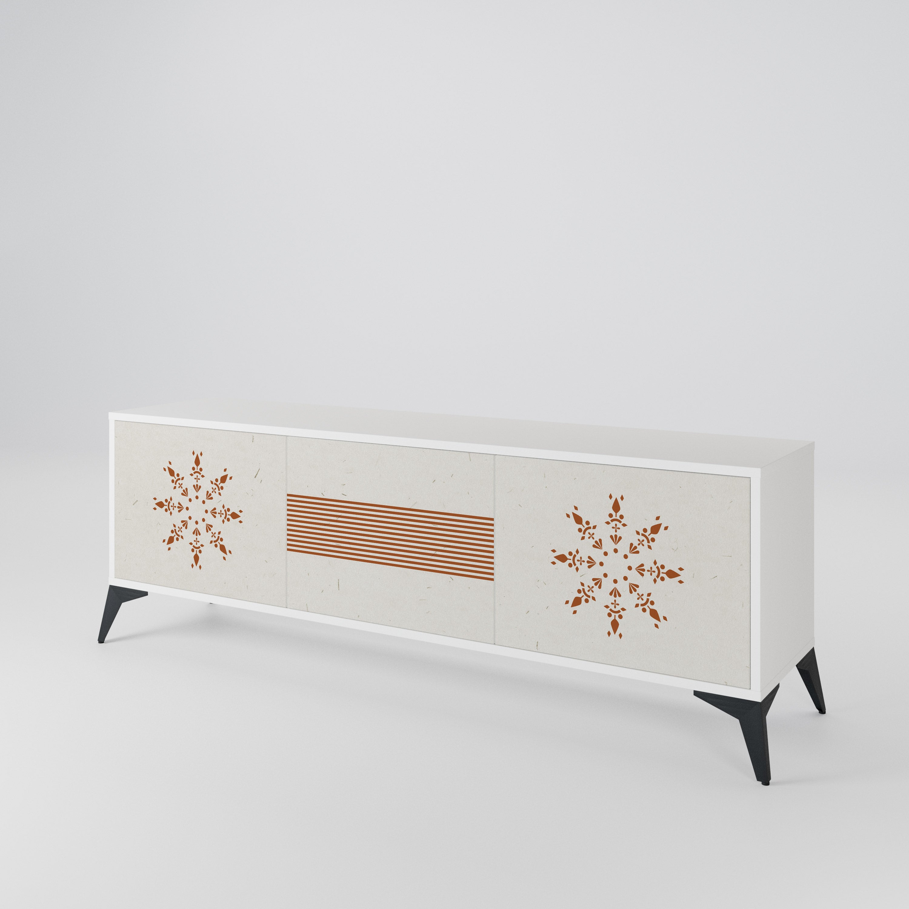 DAILY HARMONY Mueble de TV de 3 Puertas