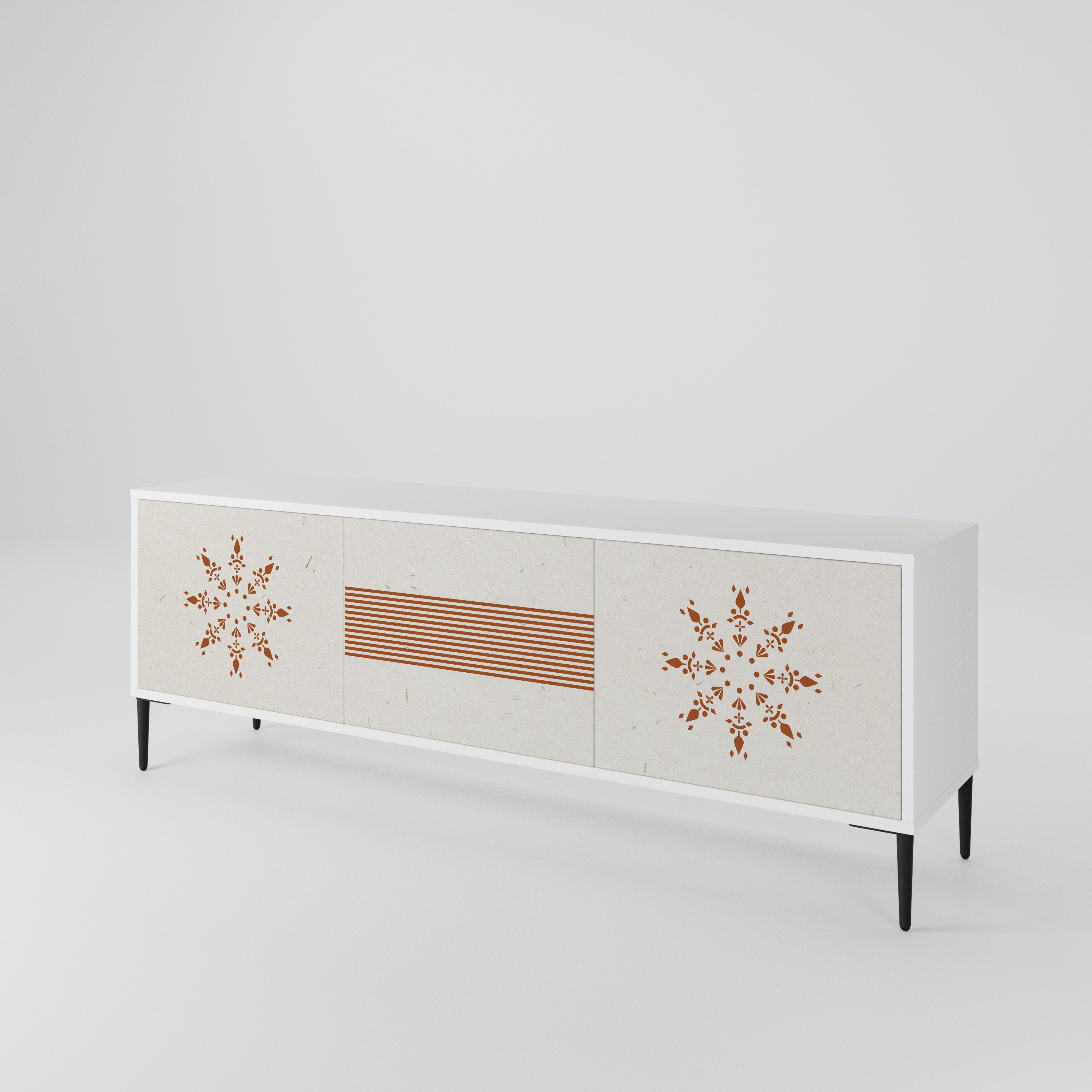 DAILY HARMONY Mueble de TV de 3 Puertas