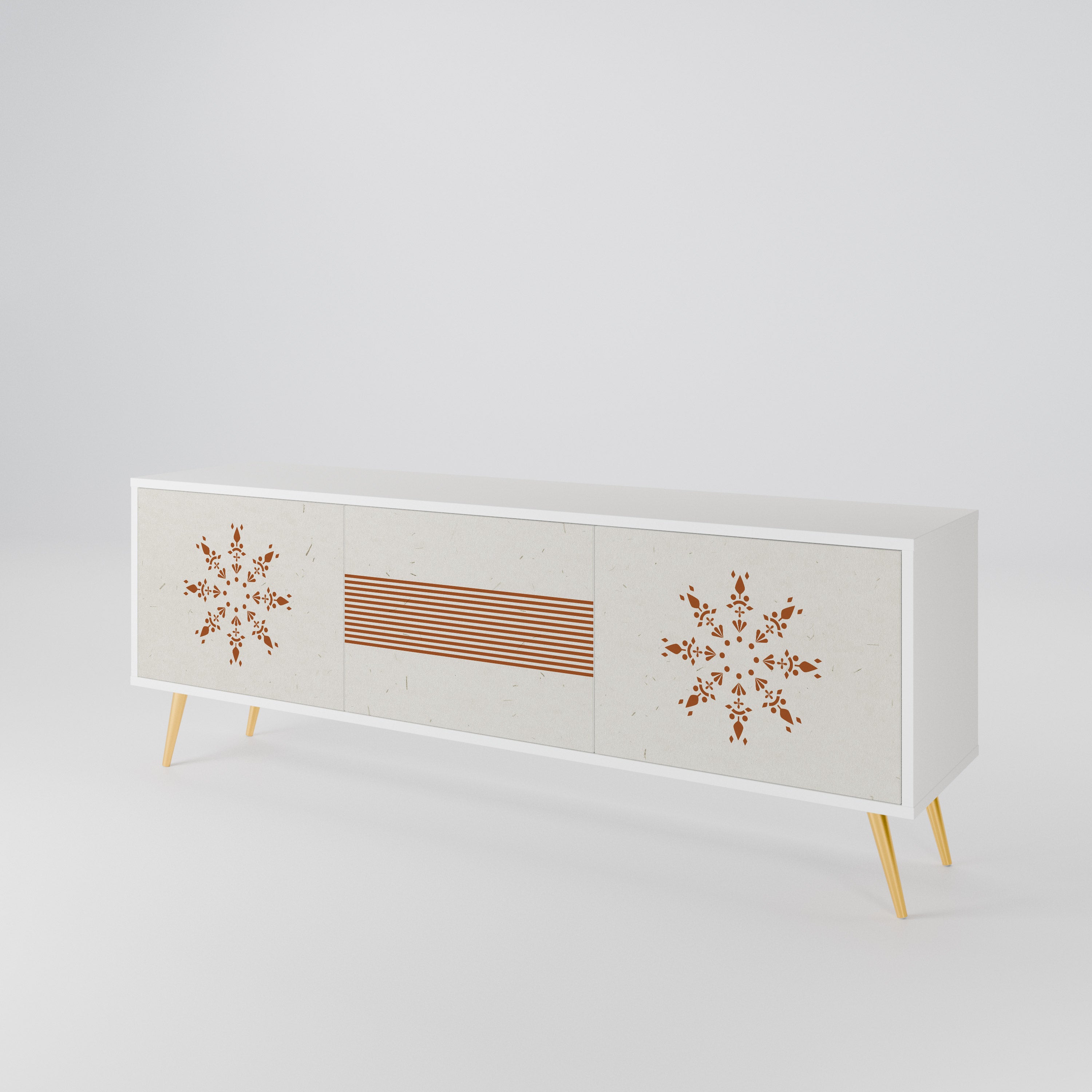 DAILY HARMONY Mueble de TV de 3 Puertas
