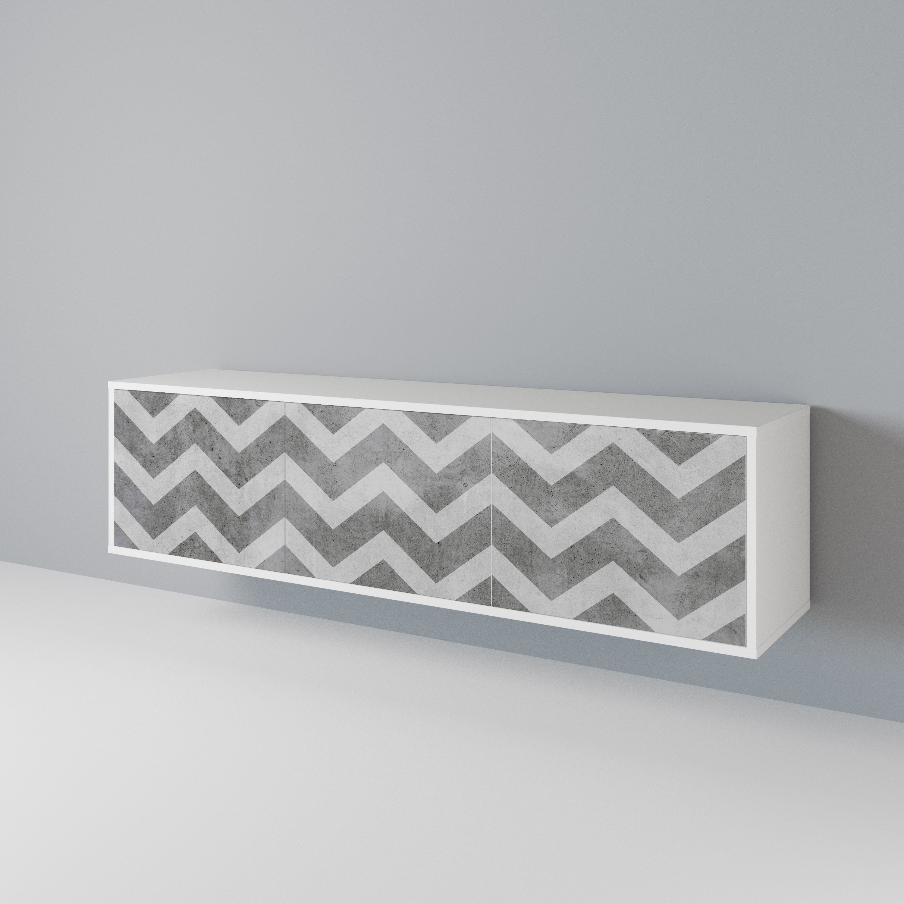 TOUGH ZIG ZAG Mueble de TV de 3 Puertas