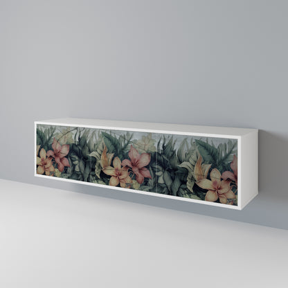 HEAVENLY BLOOM Mueble de TV de 3 Puertas