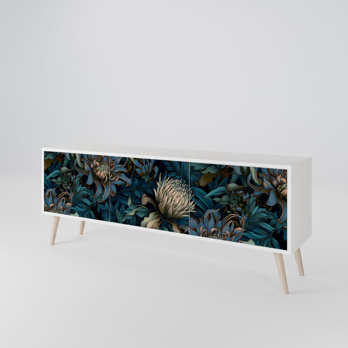TWILIGHT BLOOM Móvel de TV de 3 Portas