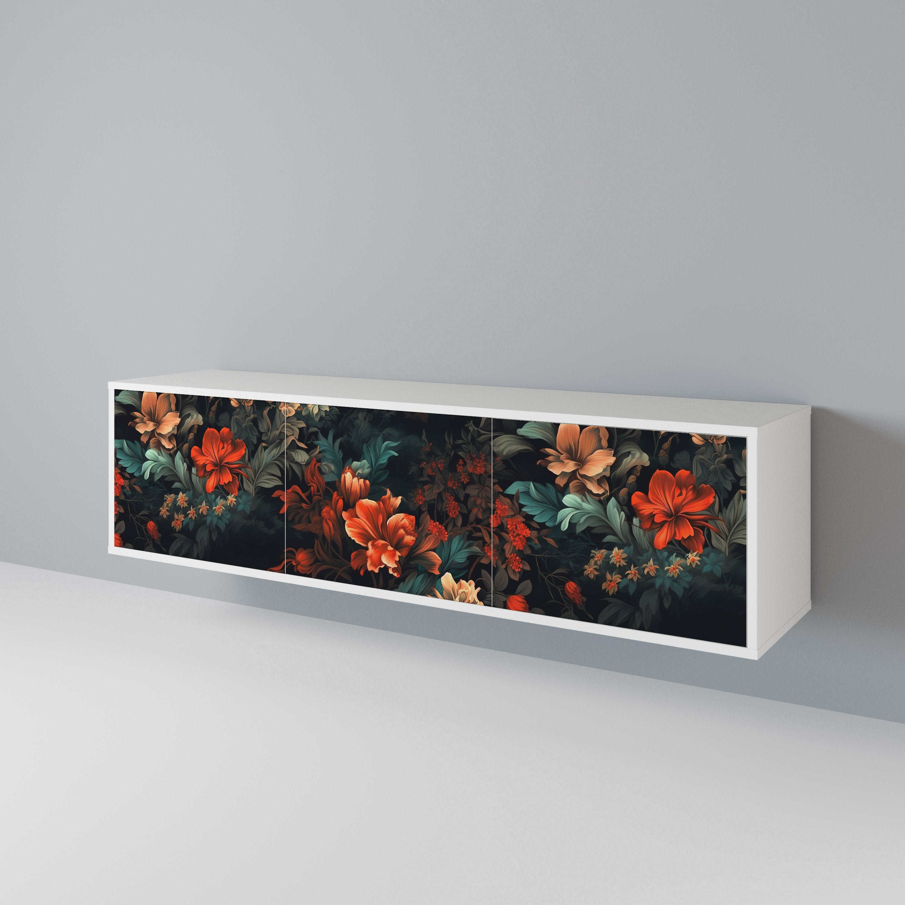 IMAGINARY BLOSSOM Mueble de TV de 3 Puertas