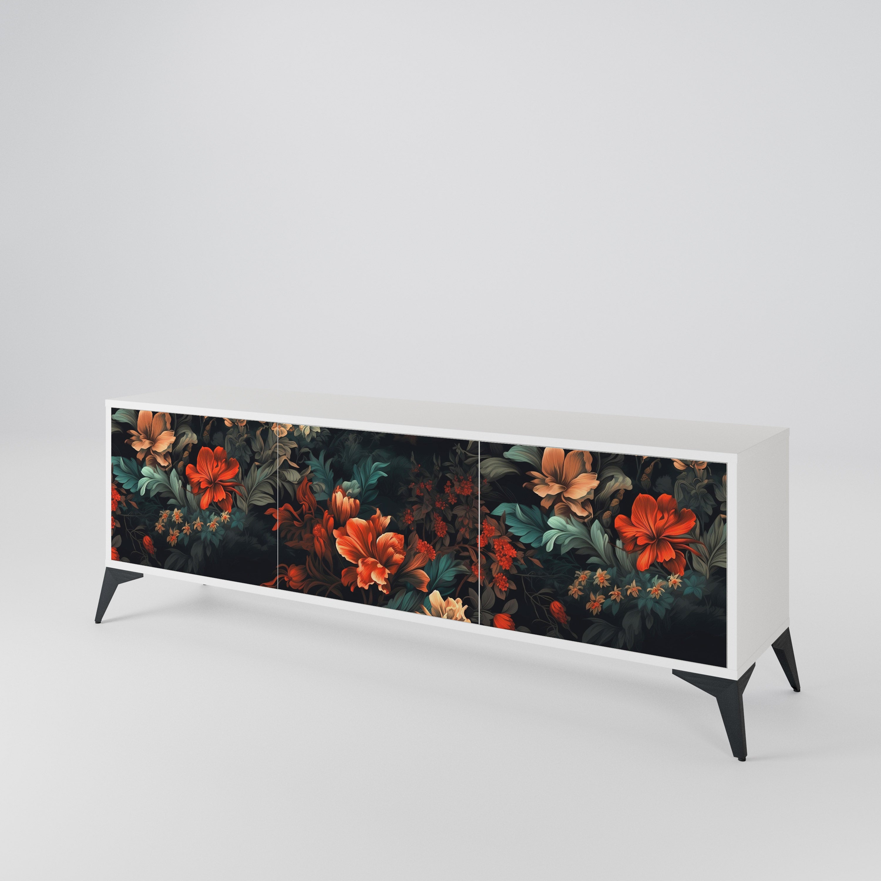 IMAGINARY BLOSSOM Mueble de TV de 3 Puertas