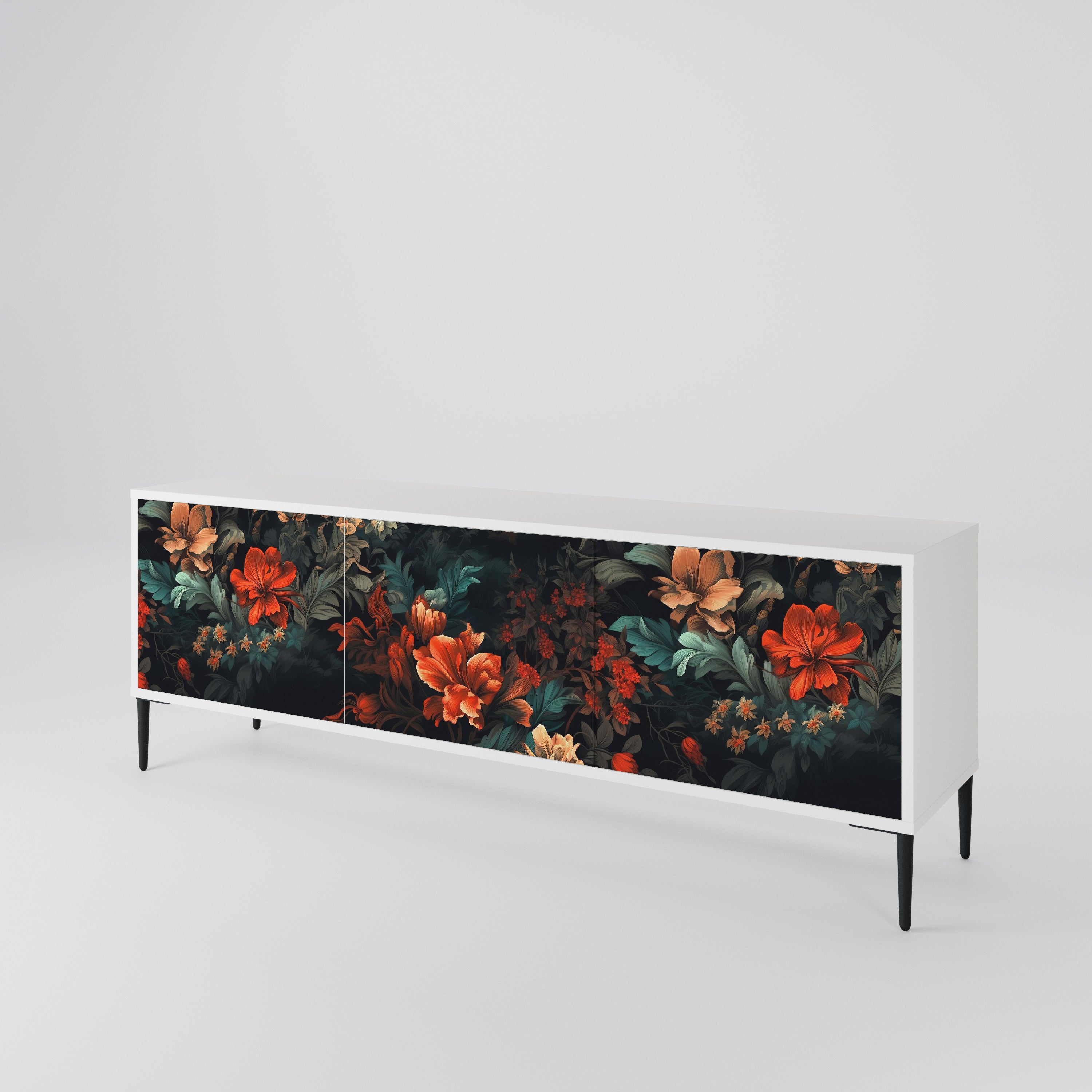 IMAGINARY BLOSSOM Mueble de TV de 3 Puertas