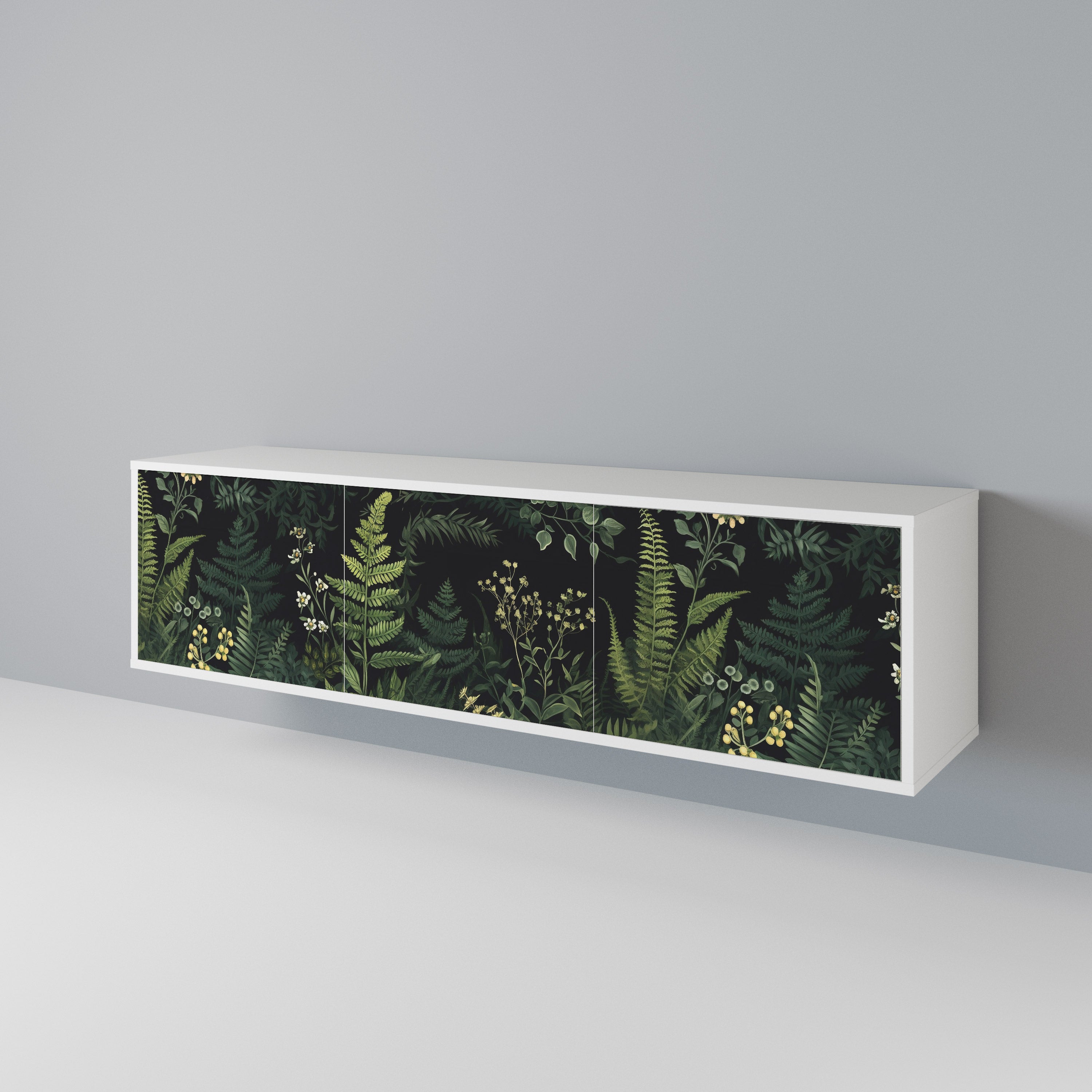 FERN FLOWERS 3-türiges TV-Lowboard
