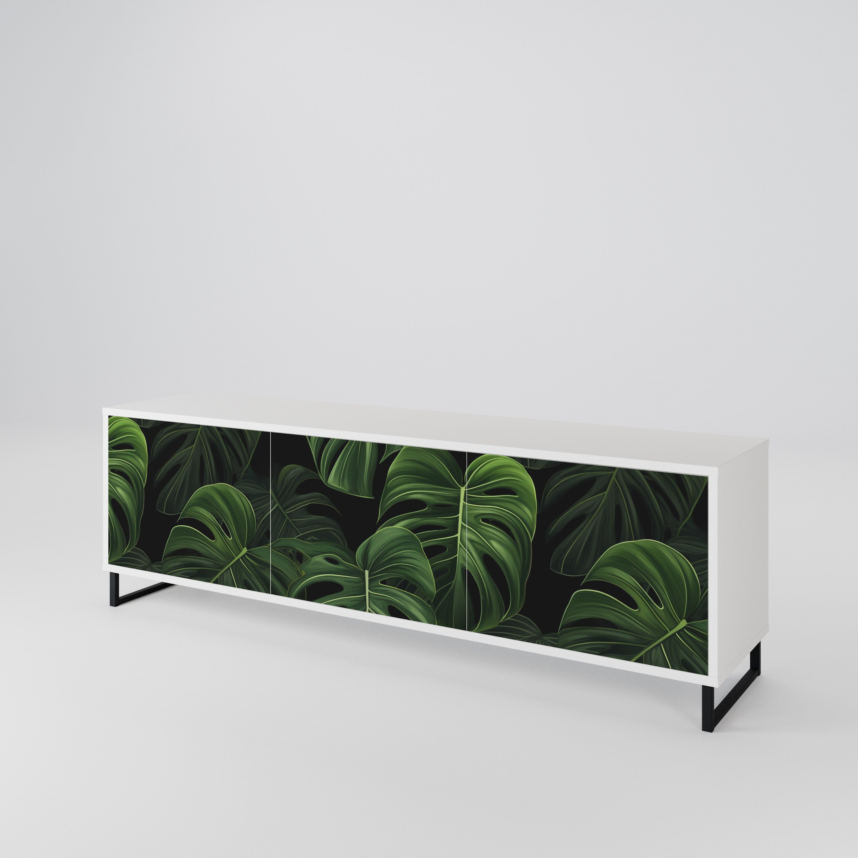 INFINITE MONSTERA 3-türiges TV-Lowboard