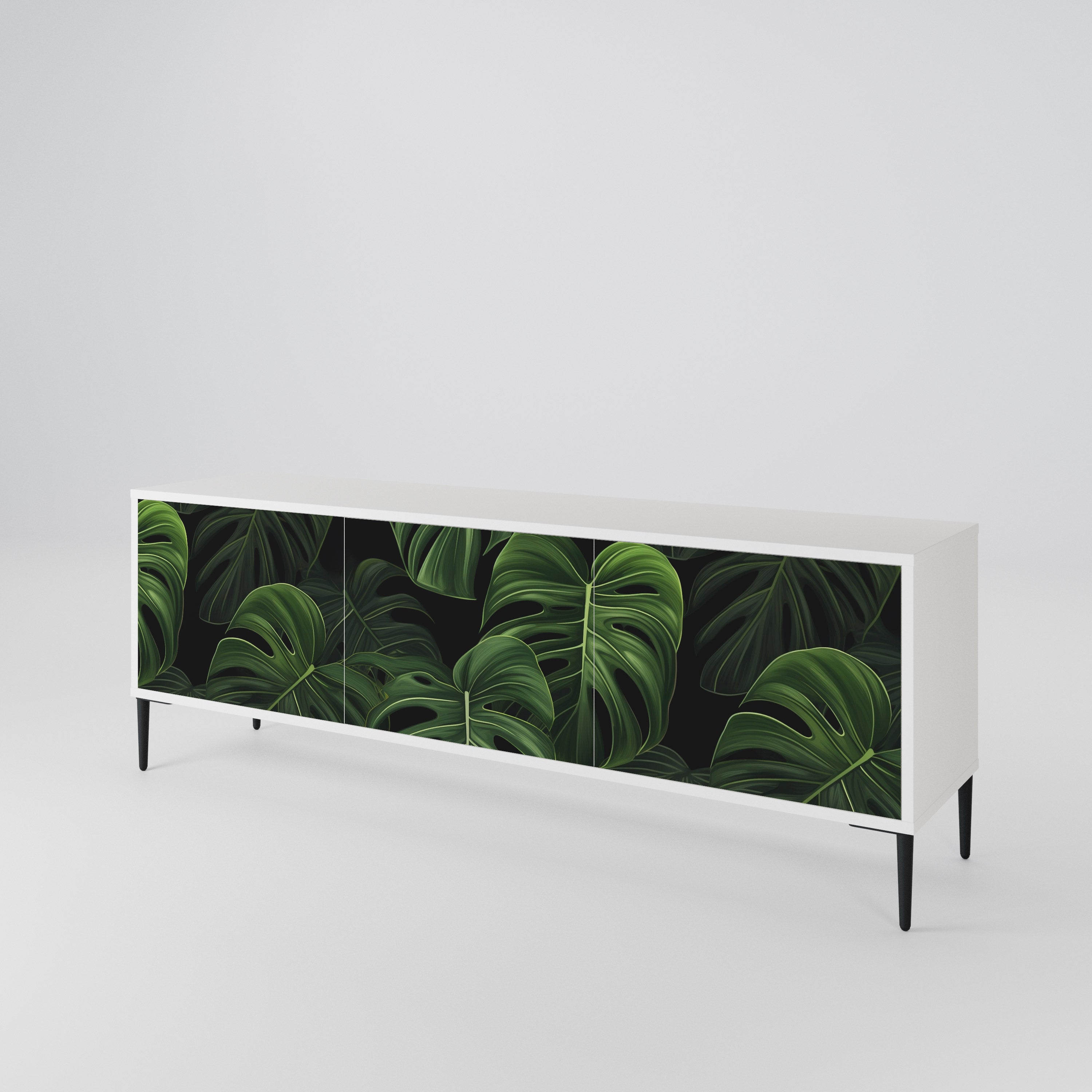 INFINITE MONSTERA 3-türiges TV-Lowboard