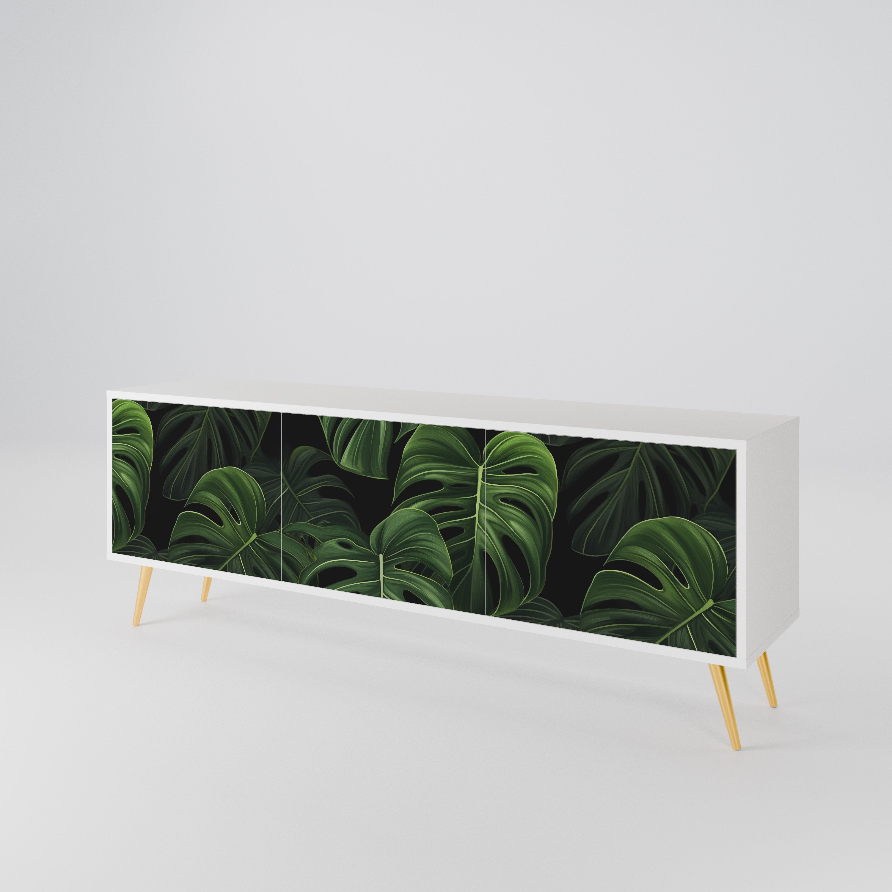 INFINITE MONSTERA 3-türiges TV-Lowboard