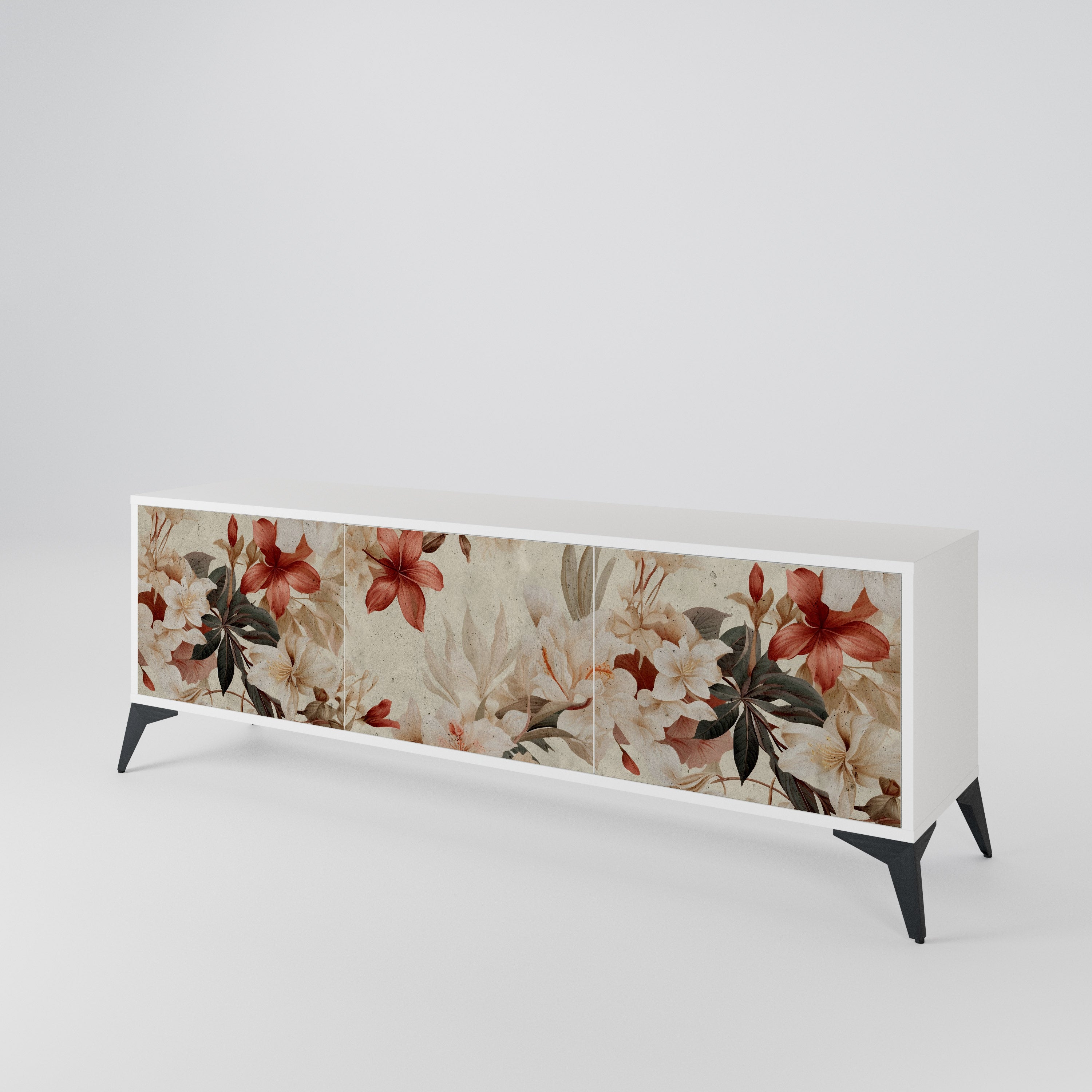 PETAL HARMONY 3-türiges TV-Lowboard