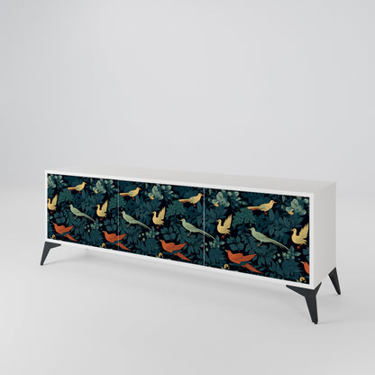 FOWL ORNAMENT Móvel de TV de 3 Portas