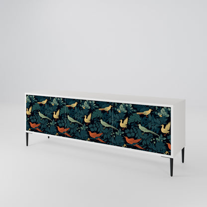 FOWL ORNAMENT Móvel de TV de 3 Portas