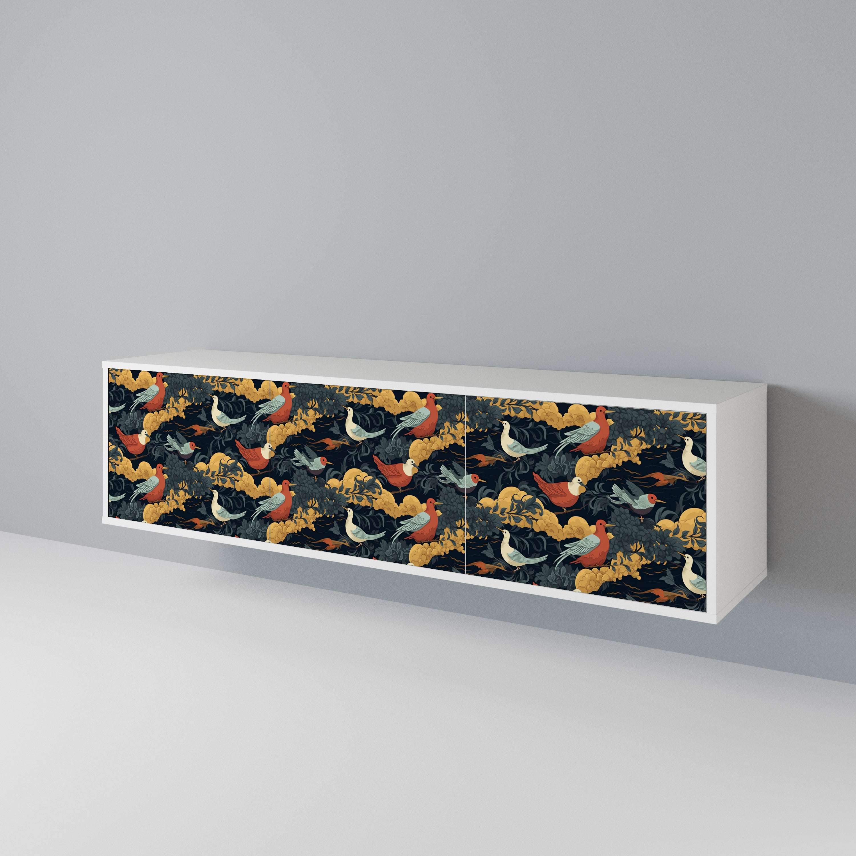 FOWLY DAZE 3-türiges TV-Lowboard