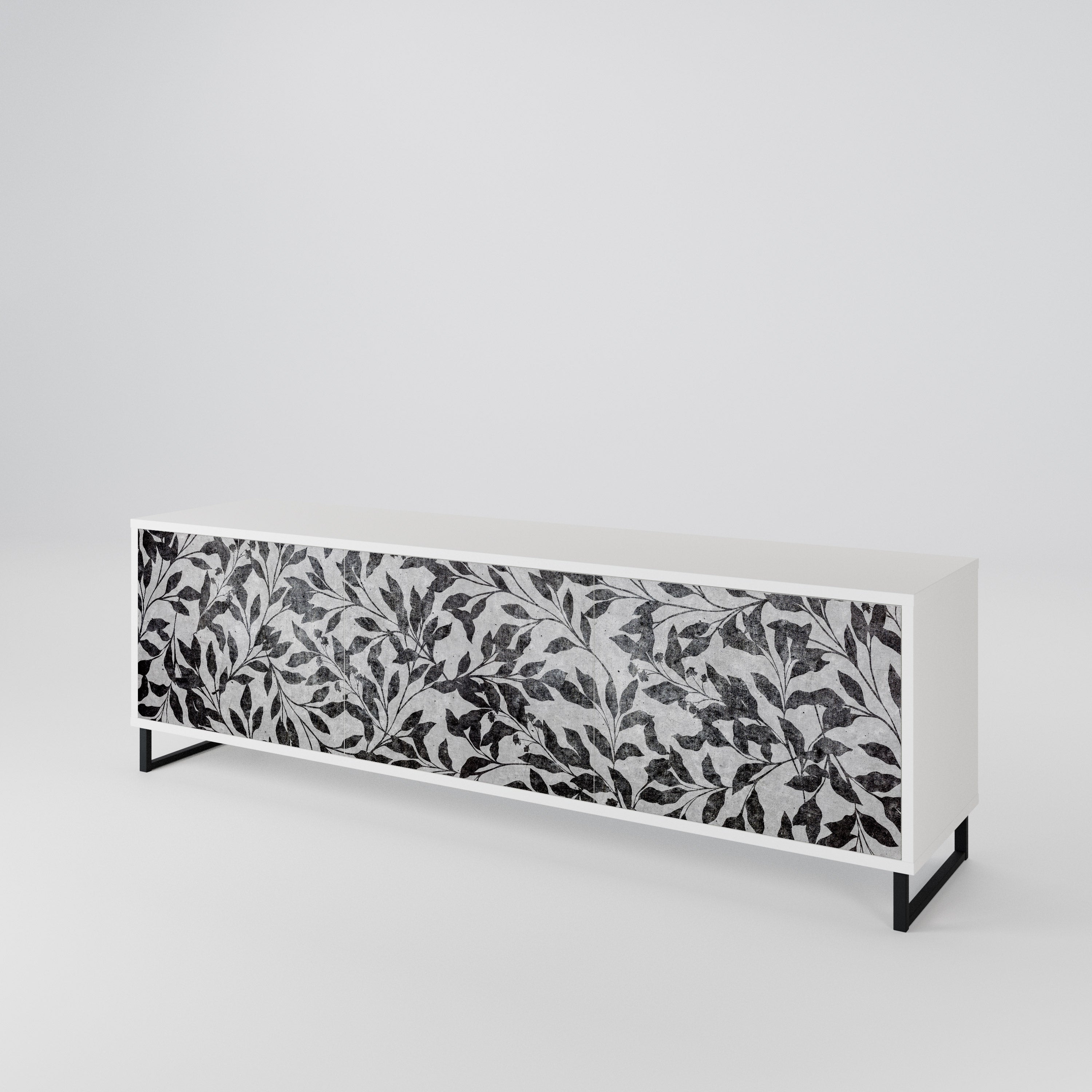 CHARCOAL SPROUT 3-türiges TV-Lowboard