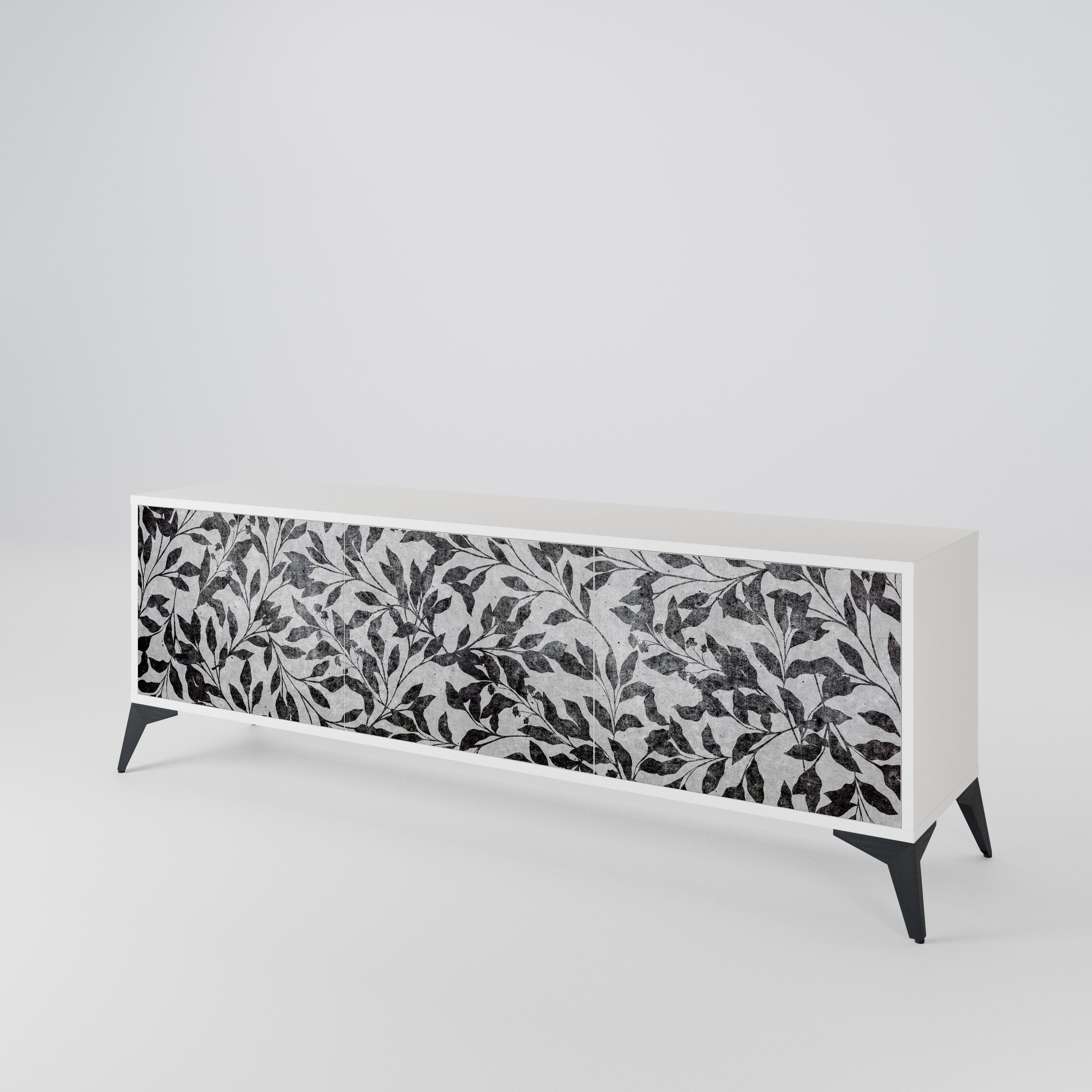 CHARCOAL SPROUT 3-türiges TV-Lowboard