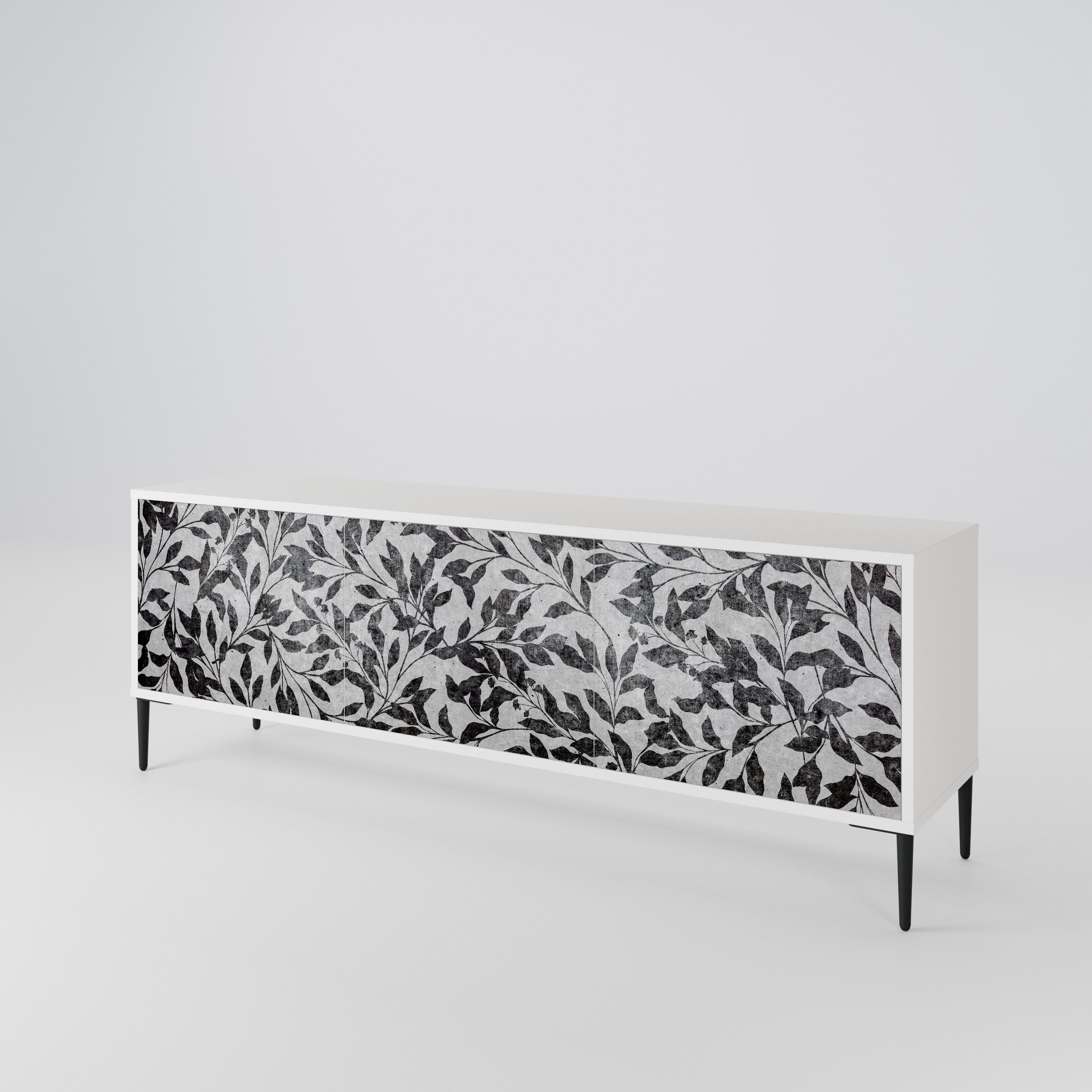 CHARCOAL SPROUT 3-türiges TV-Lowboard