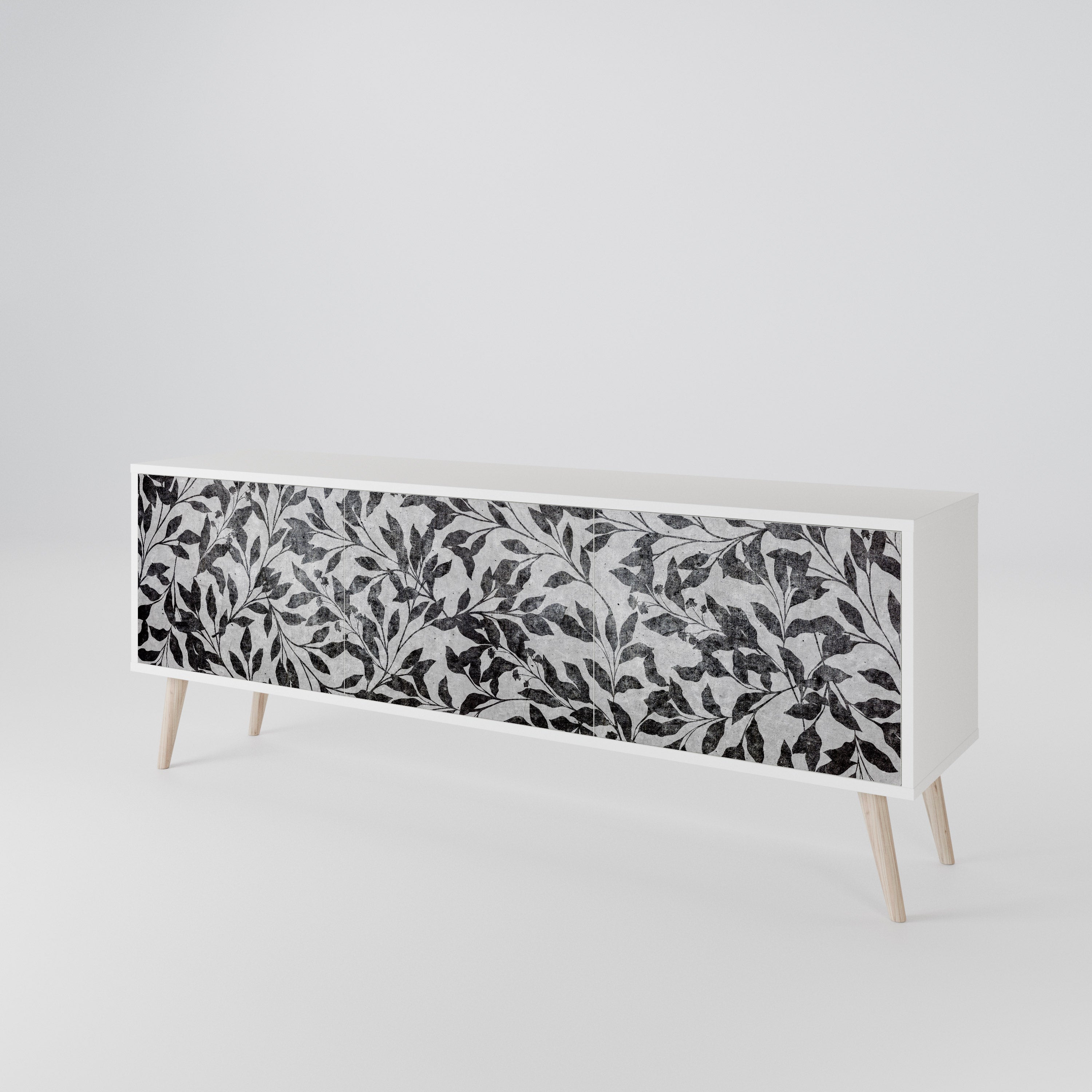 CHARCOAL SPROUT 3-türiges TV-Lowboard