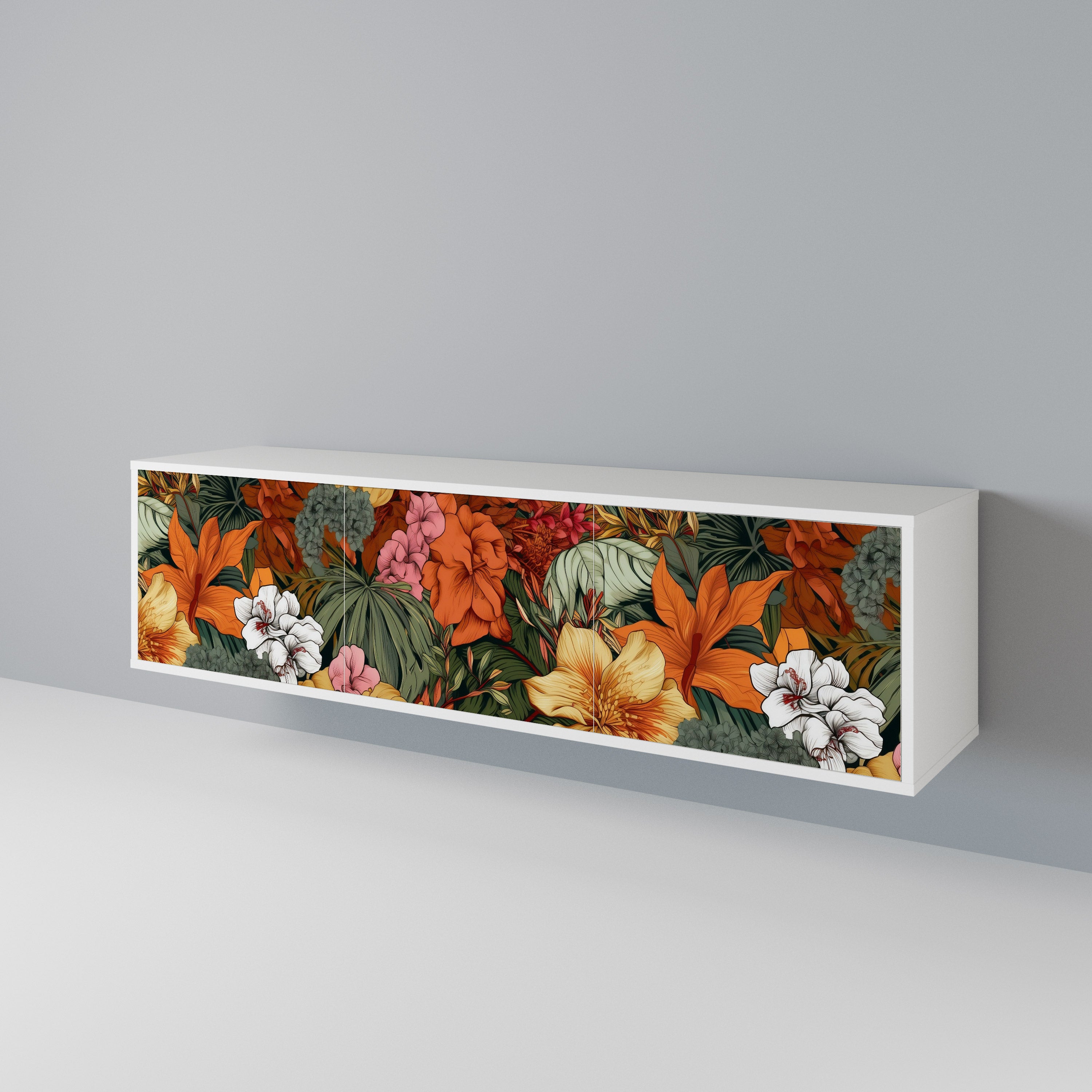 RADIANT FLORA 3-türiges TV-Lowboard